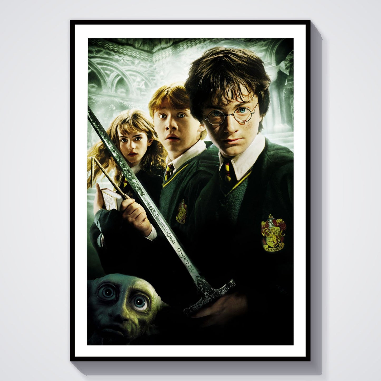 Flex Designs Poster Harry Potter and the Chamber of Secrets Textless 8 x 10" Home Goods - Movie 2002 Movie Poster