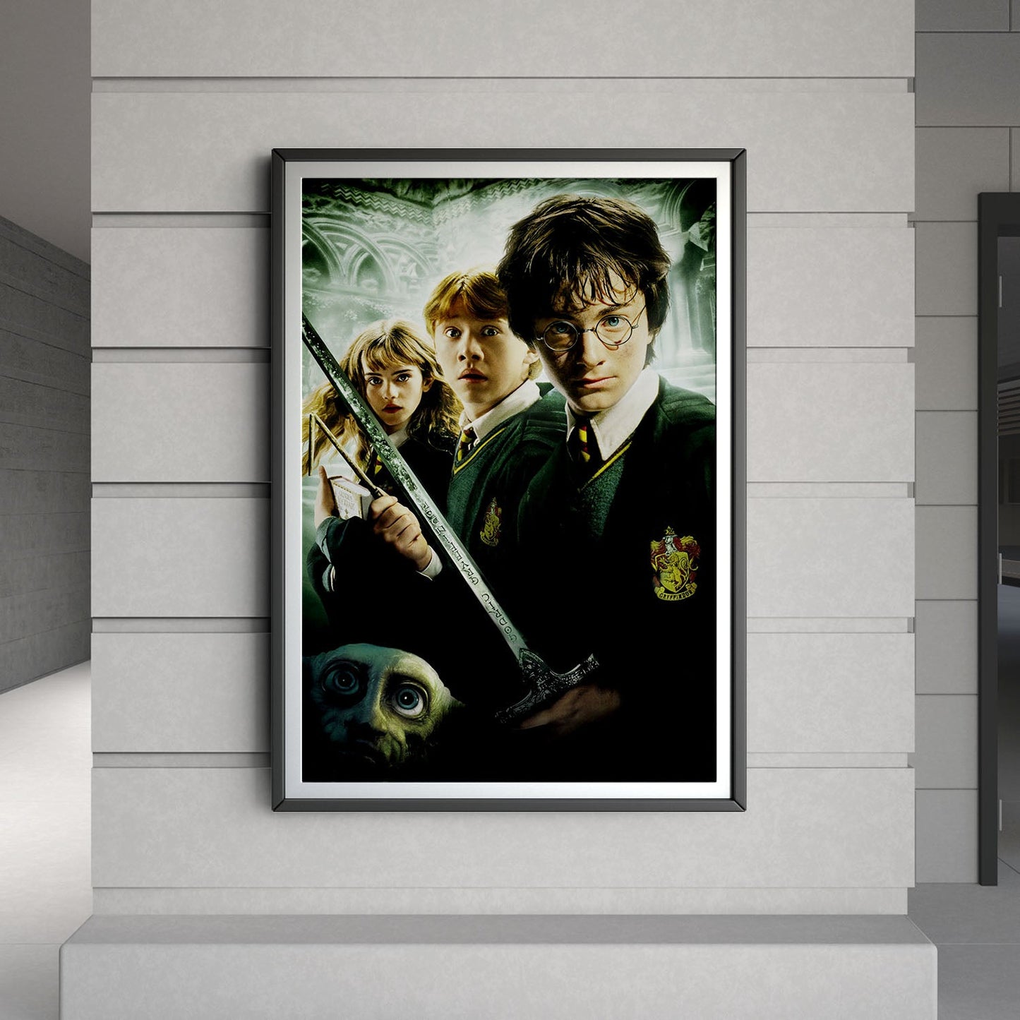 Flex Designs Poster Harry Potter and the Chamber of Secrets Textless 8 x 10" Home Goods - Movie 2002 Movie Poster