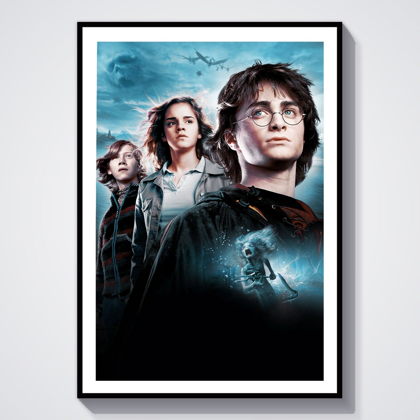 Flex Designs Poster Harry Potter and the Goblet of Fire Textless 8 x 10" Home Goods - Movie 2005 Movie Poster
