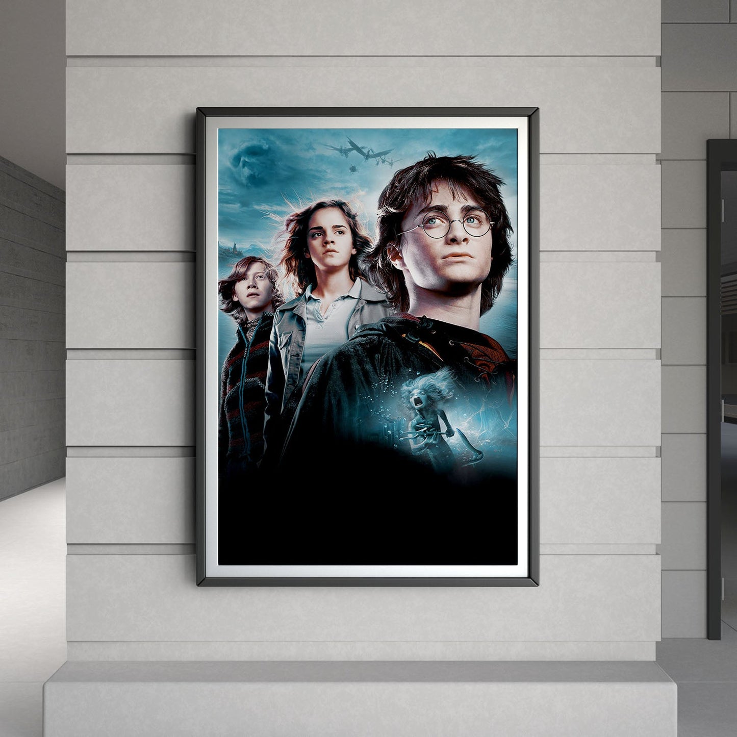 Flex Designs Poster Harry Potter and the Goblet of Fire Textless 8 x 10" Home Goods - Movie 2005 Movie Poster
