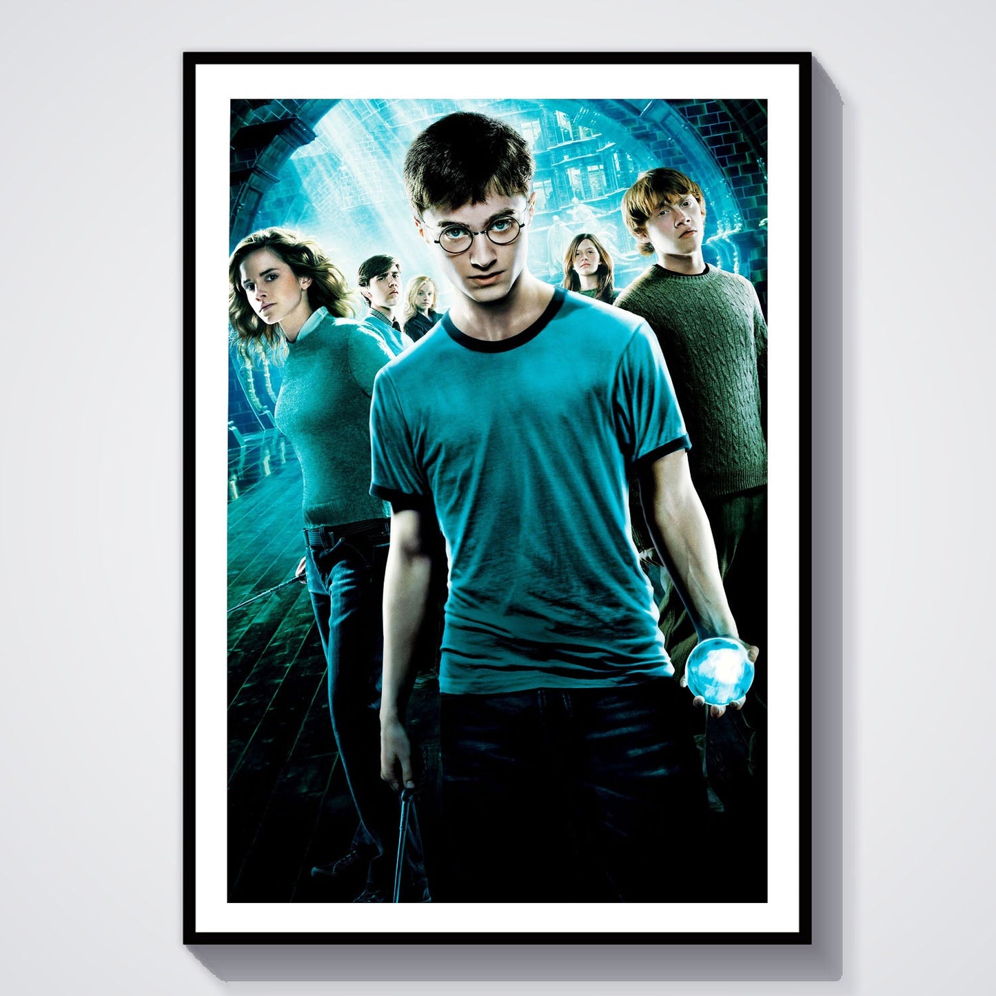Flex Designs Poster Harry Potter and the Order of the Phoenix Textless 8 x 10" Home Goods - Movie 2007 Movie Poster