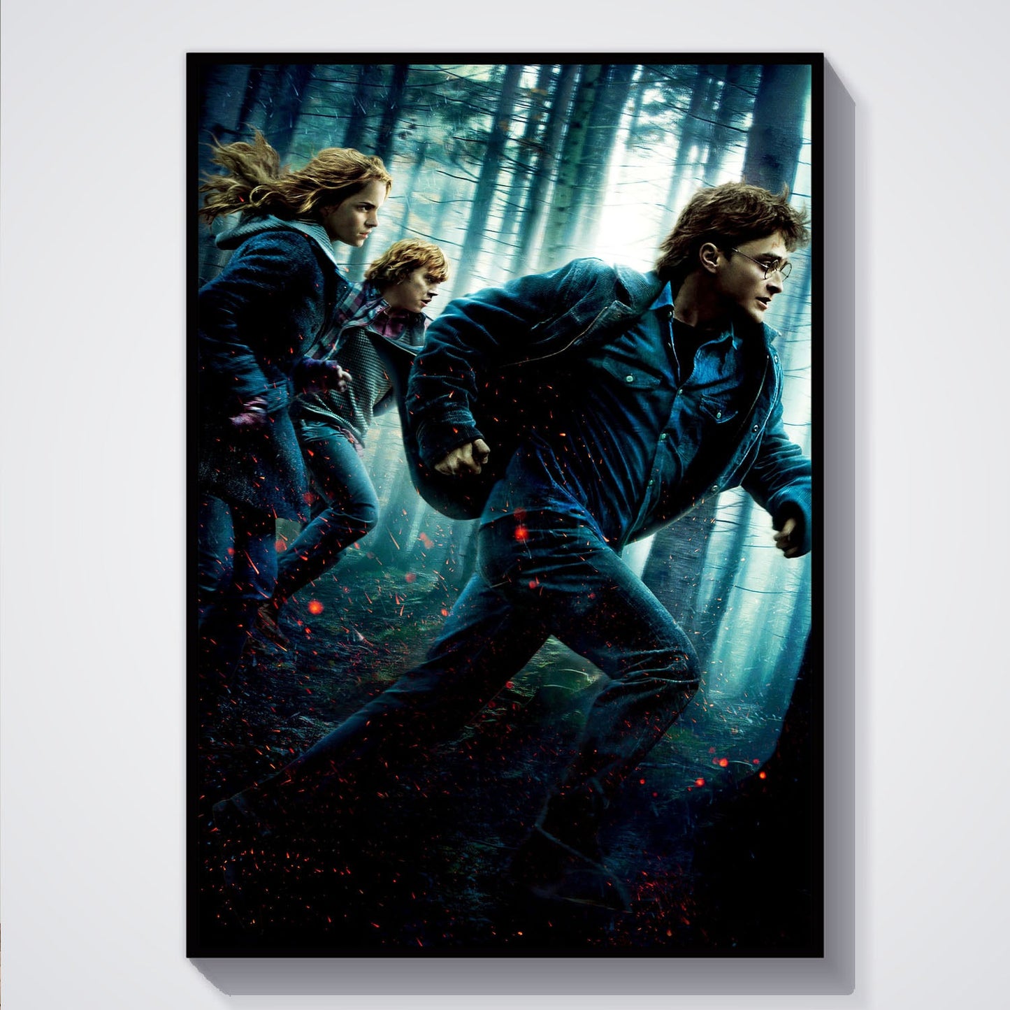 Flex Designs Poster Harry Potter and the Deathly Hallows Part 1 Textless 5 x 7" Home Goods - Movie 2010 Movie Poster
