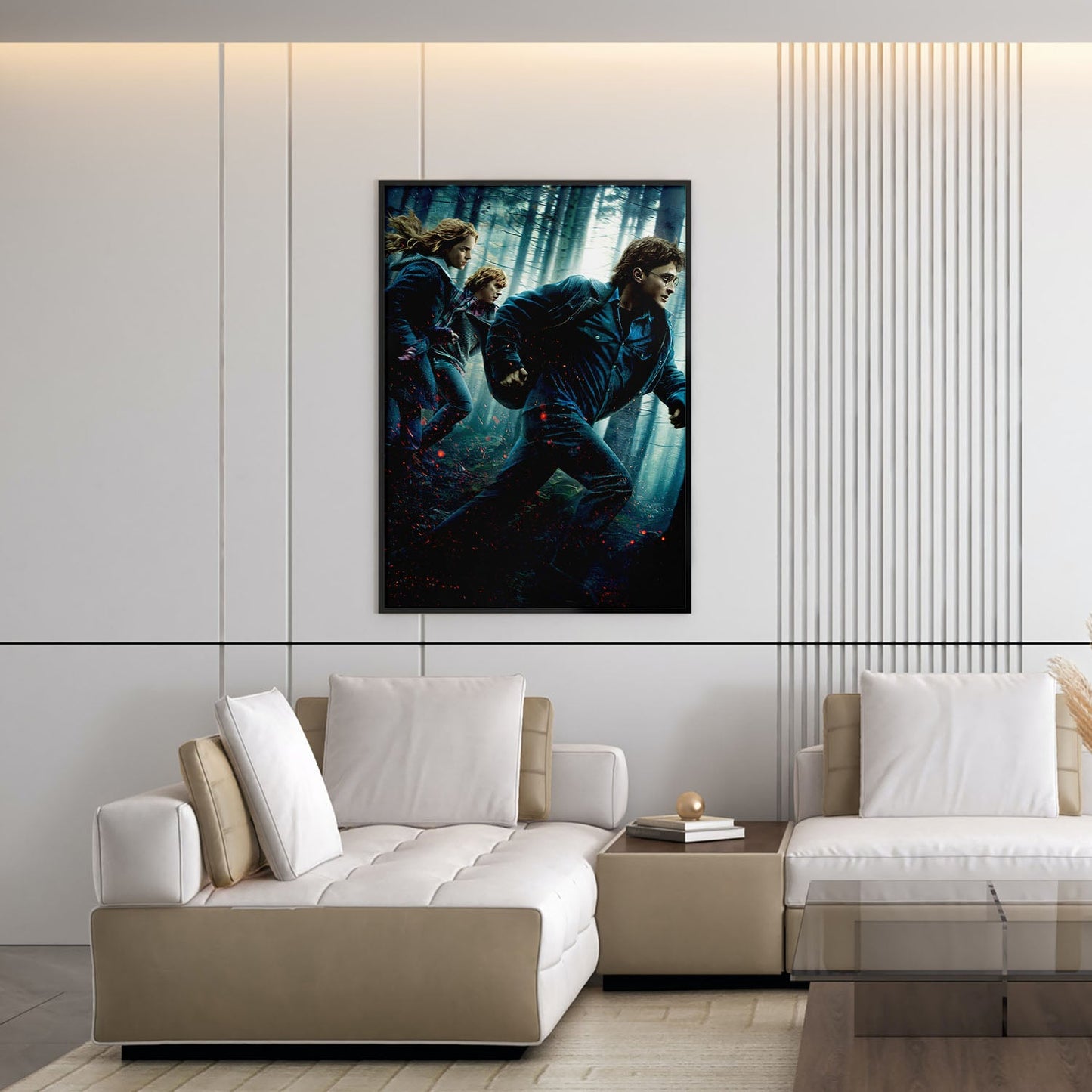 Flex Designs Poster Harry Potter and the Deathly Hallows Part 1 Textless 5 x 7" Home Goods - Movie 2010 Movie Poster