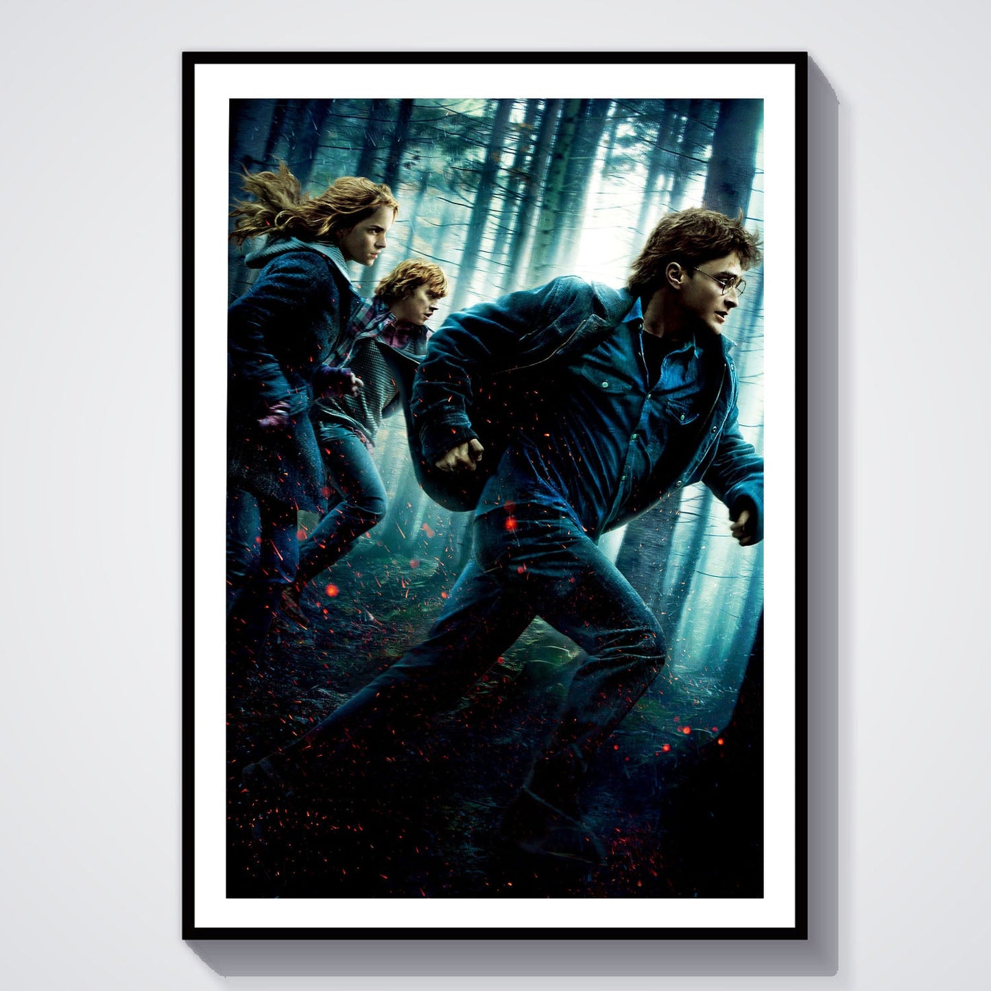 Flex Designs Poster Harry Potter and the Deathly Hallows Part 1 Textless 8 x 10" Home Goods - Movie 2010 Movie Poster