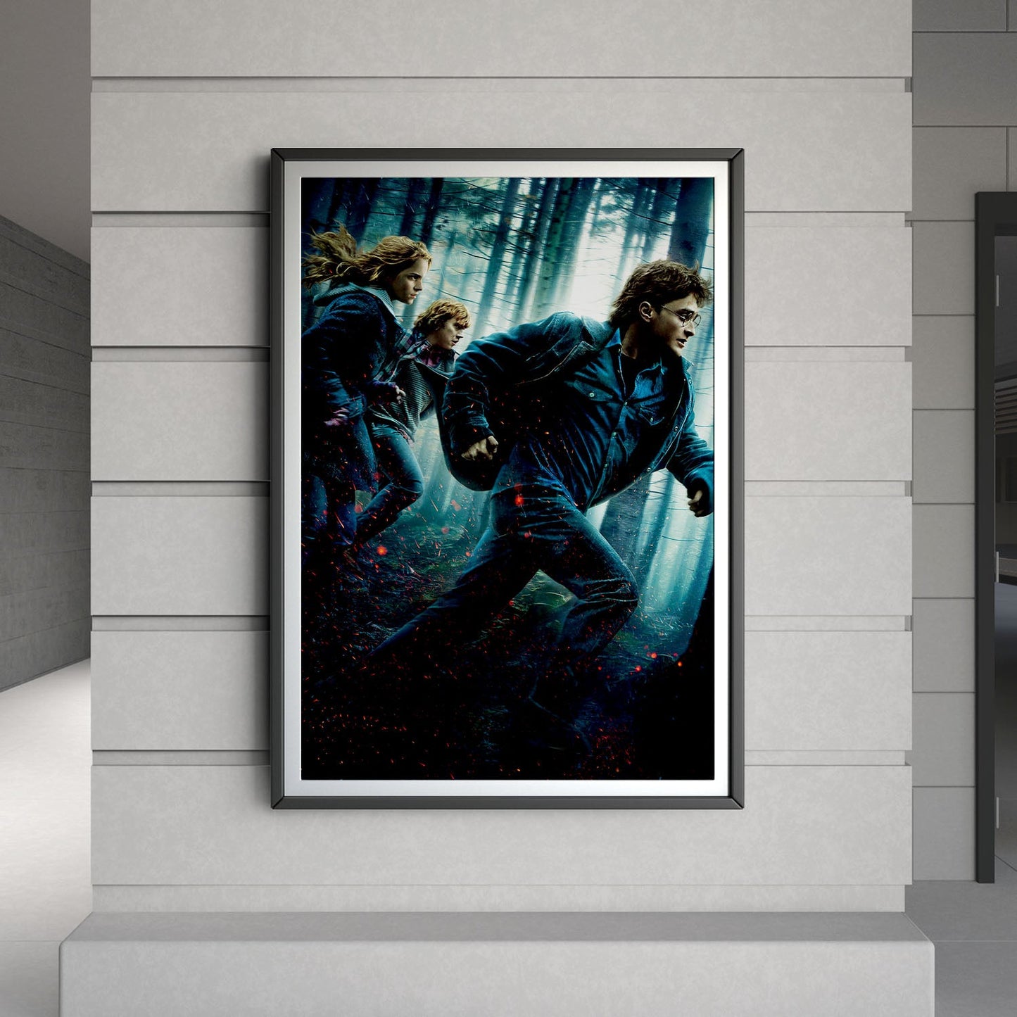 Flex Designs Poster Harry Potter and the Deathly Hallows Part 1 Textless 8 x 10" Home Goods - Movie 2010 Movie Poster