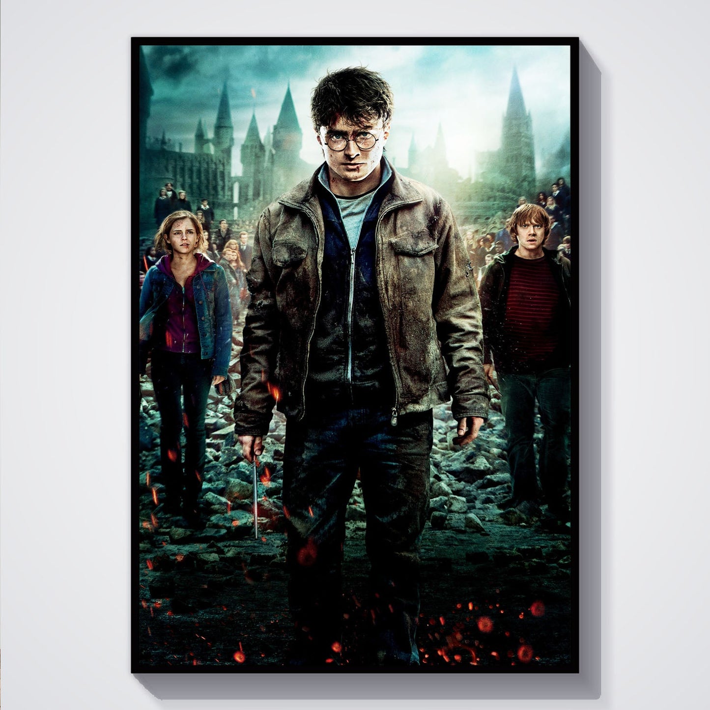 Flex Designs Poster Harry Potter and the Deathly Hallows Part 2 Textless 5 x 7" Home Goods - Movie 2011 Movie Poster