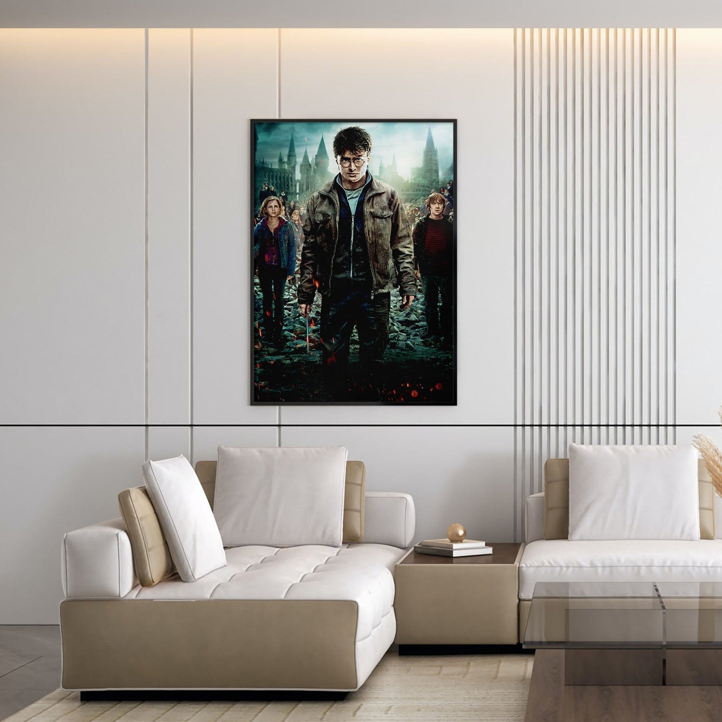Flex Designs Poster Harry Potter and the Deathly Hallows Part 2 Textless 5 x 7" Home Goods - Movie 2011 Movie Poster