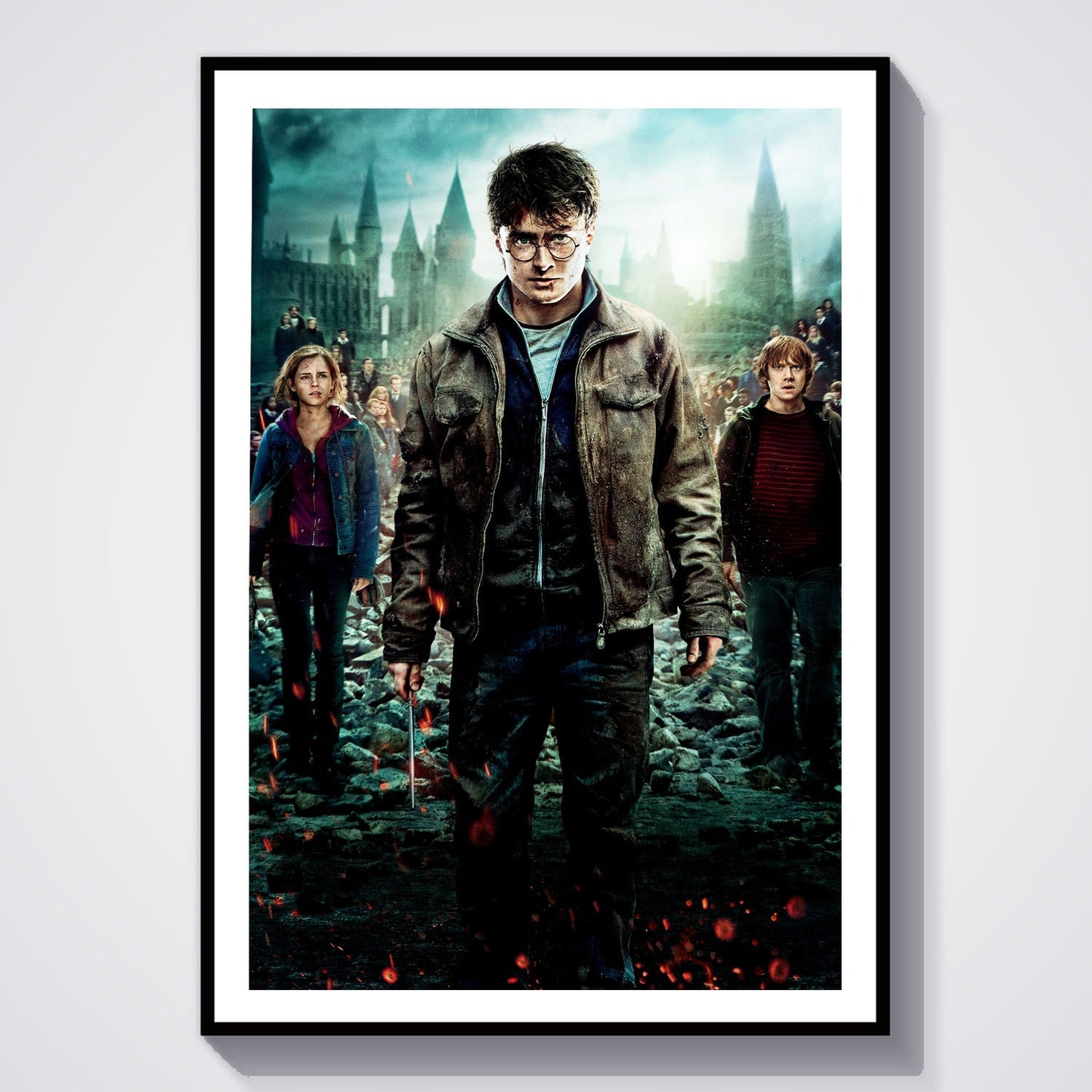 Flex Designs Poster Harry Potter and the Deathly Hallows Part 2 Textless 8 x 10" Home Goods - Movie 2011 Movie Poster