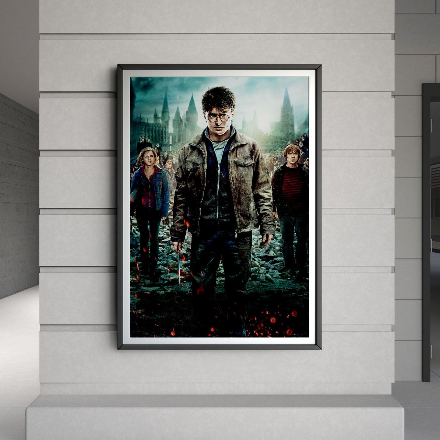 Flex Designs Poster Harry Potter and the Deathly Hallows Part 2 Textless 8 x 10" Home Goods - Movie 2011 Movie Poster