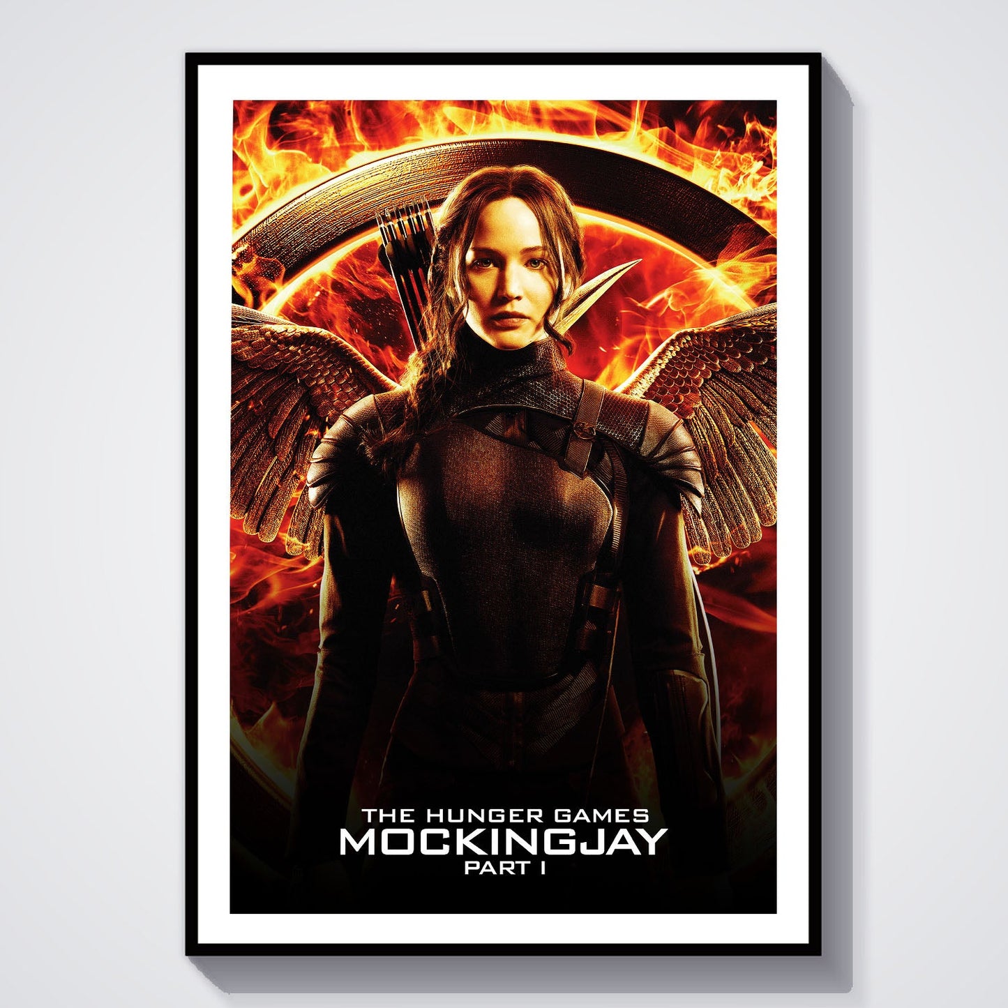 Flex Designs Poster The Hunger Games Mockingjay - Part 1 8 x 10" Home Goods - Movie 2014 Movie Poster