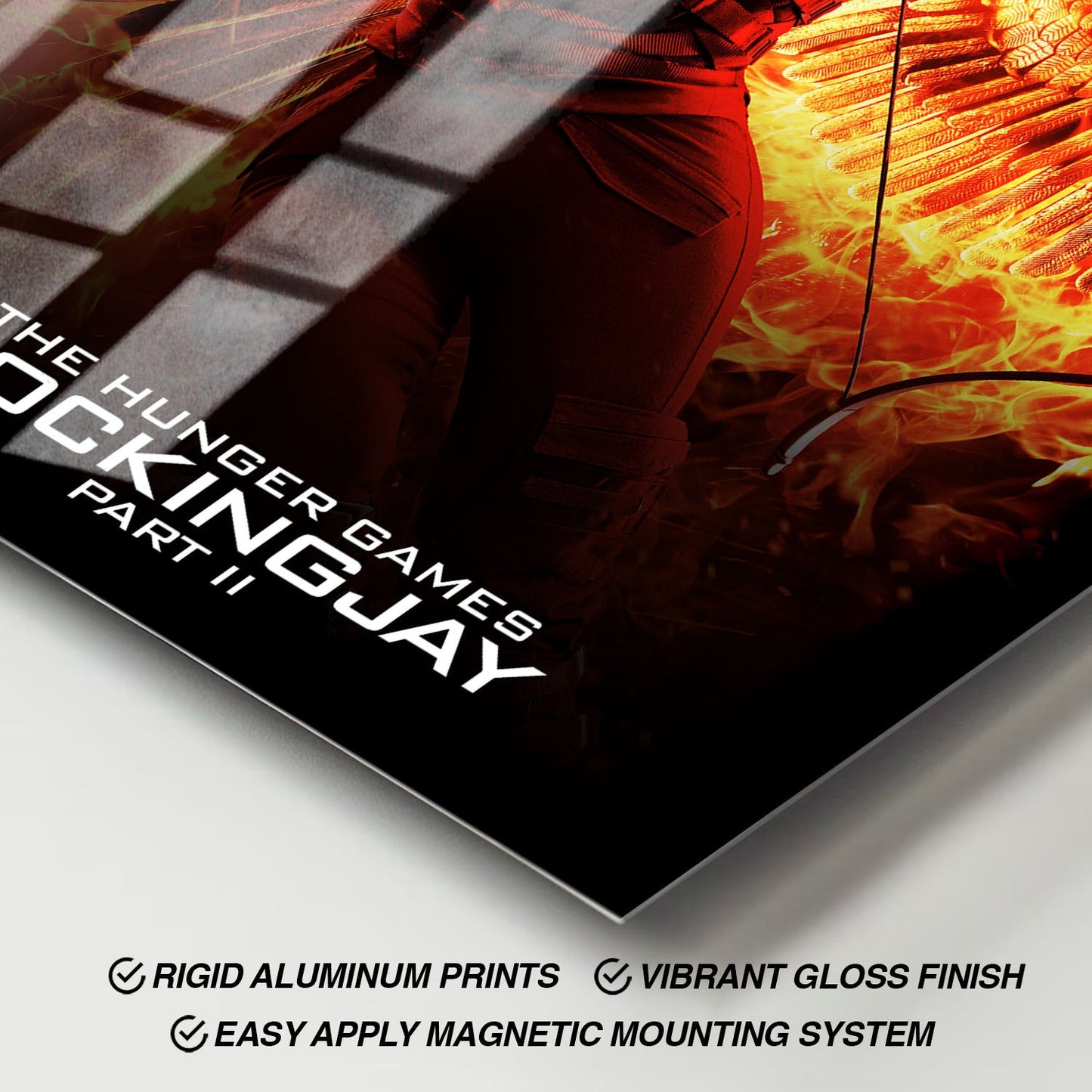 Flex Designs Metal Poster The Hunger Games Mockingjay - Part 2 11 x 17" Home Goods - Movie 2015 Movie Metal Poster