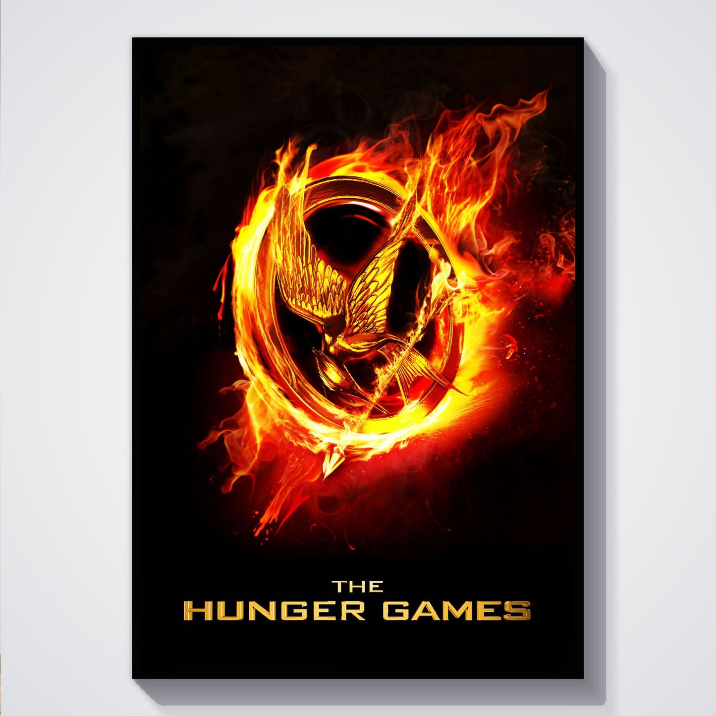 Flex Designs Poster The Hunger Games Minimalist 5 x 7" Home Goods - Movie 2012 Movie Poster
