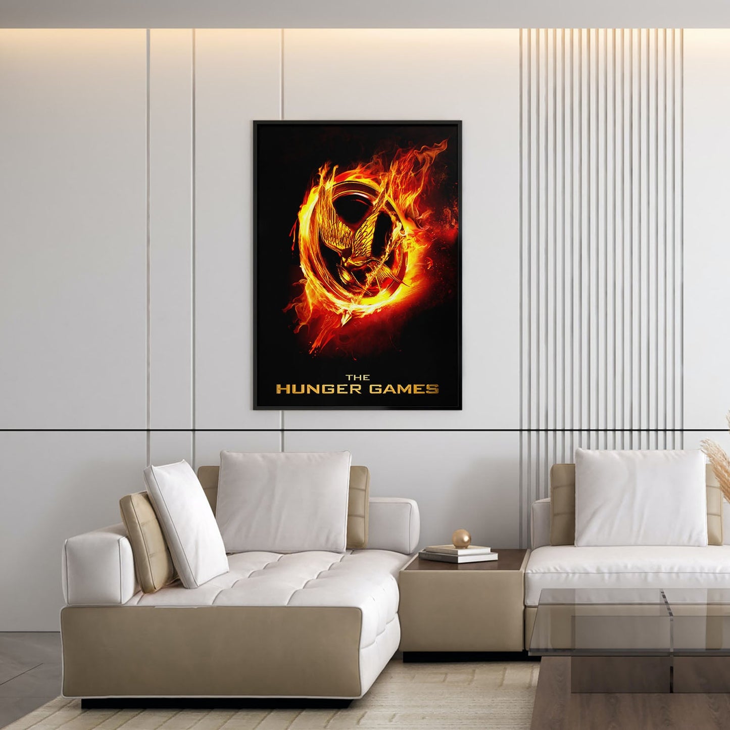 Flex Designs Poster The Hunger Games Minimalist 5 x 7" Home Goods - Movie 2012 Movie Poster