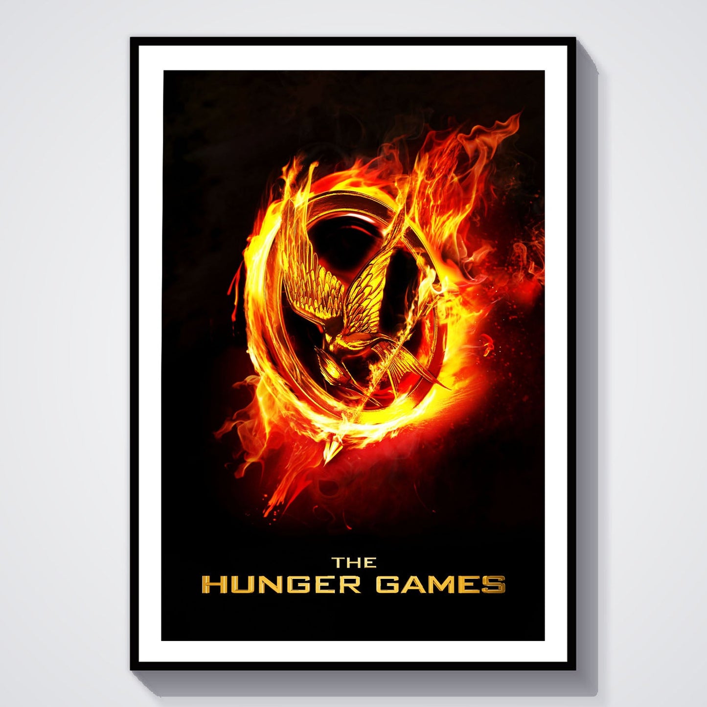 Flex Designs Poster The Hunger Games Minimalist 8 x 10" Home Goods - Movie 2012 Movie Poster
