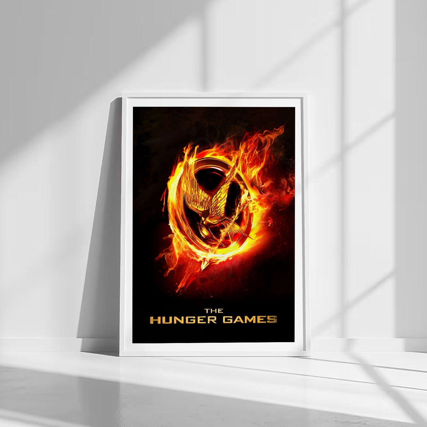 Flex Designs Poster The Hunger Games Minimalist 8 x 10" Home Goods - Movie 2012 Movie Poster