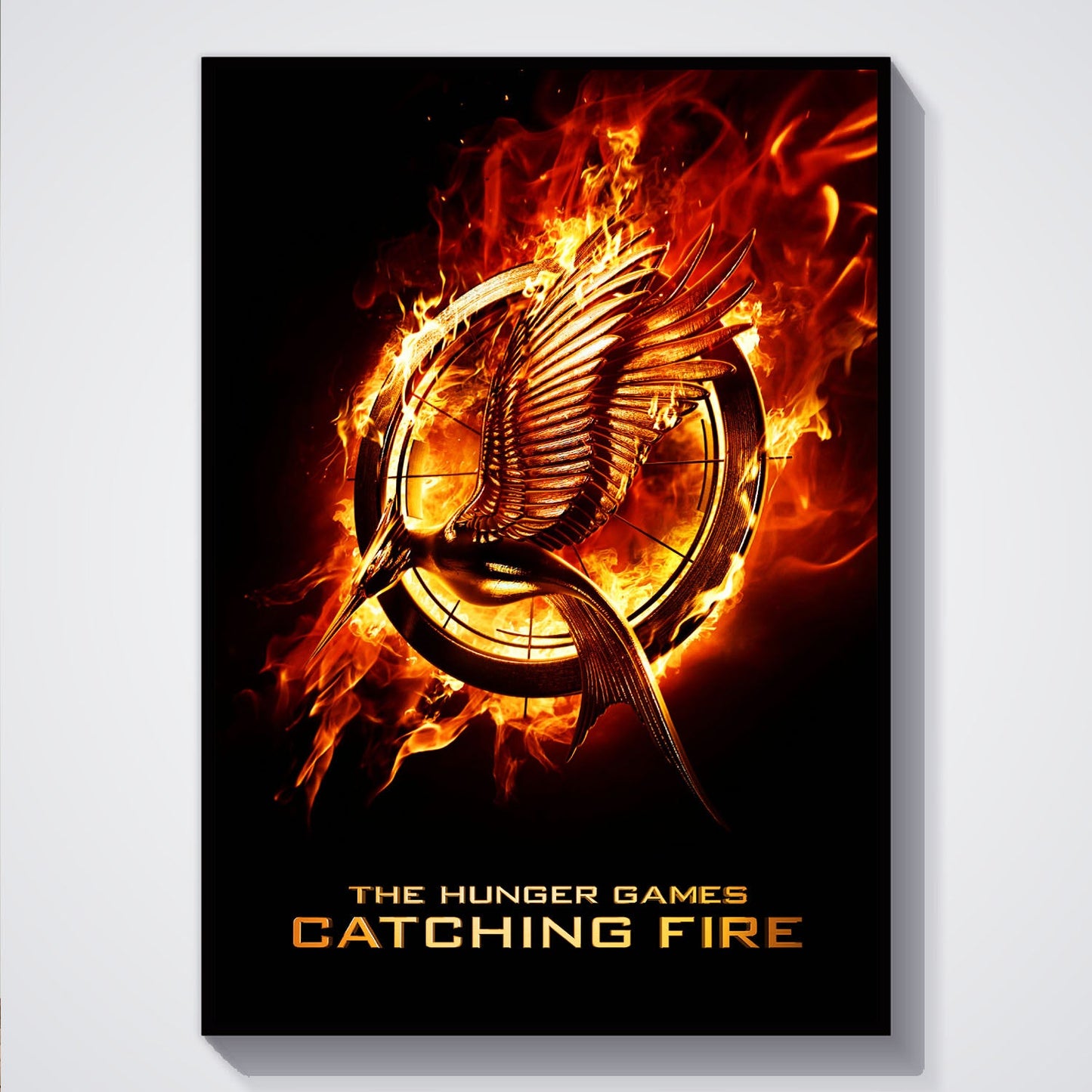 Flex Designs Poster The Hunger Games Catching Fire Minimalist 5 x 7" Home Goods - Movie 2013 Movie Poster