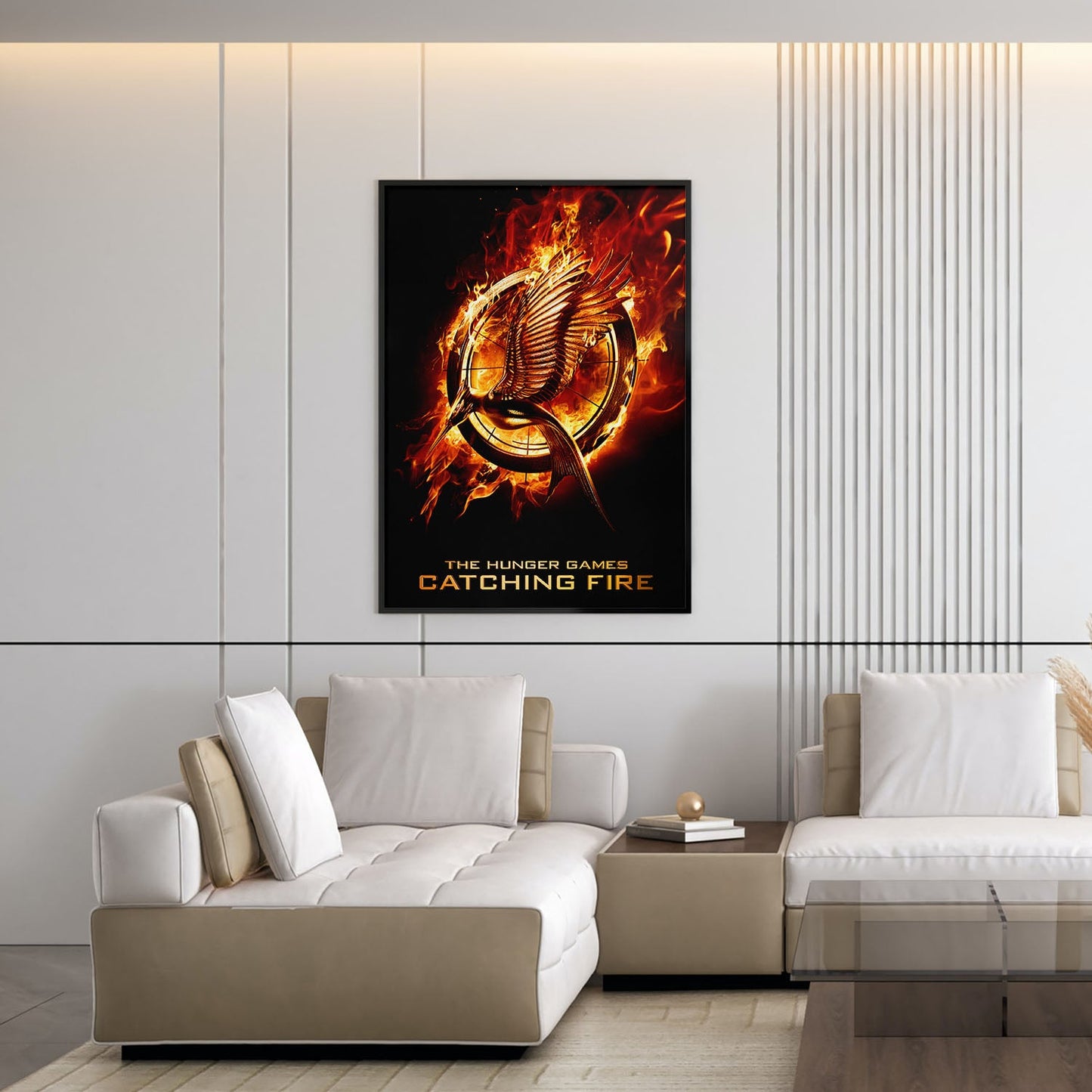 Flex Designs Poster The Hunger Games Catching Fire Minimalist 5 x 7" Home Goods - Movie 2013 Movie Poster