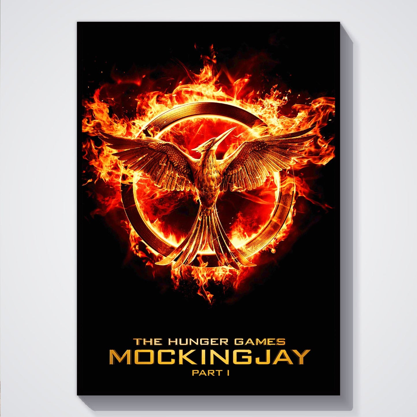 Flex Designs Poster The Hunger Games Mockingjay - Part 1 Minimalist 5 x 7" Home Goods - Movie 2014 Movie Poster