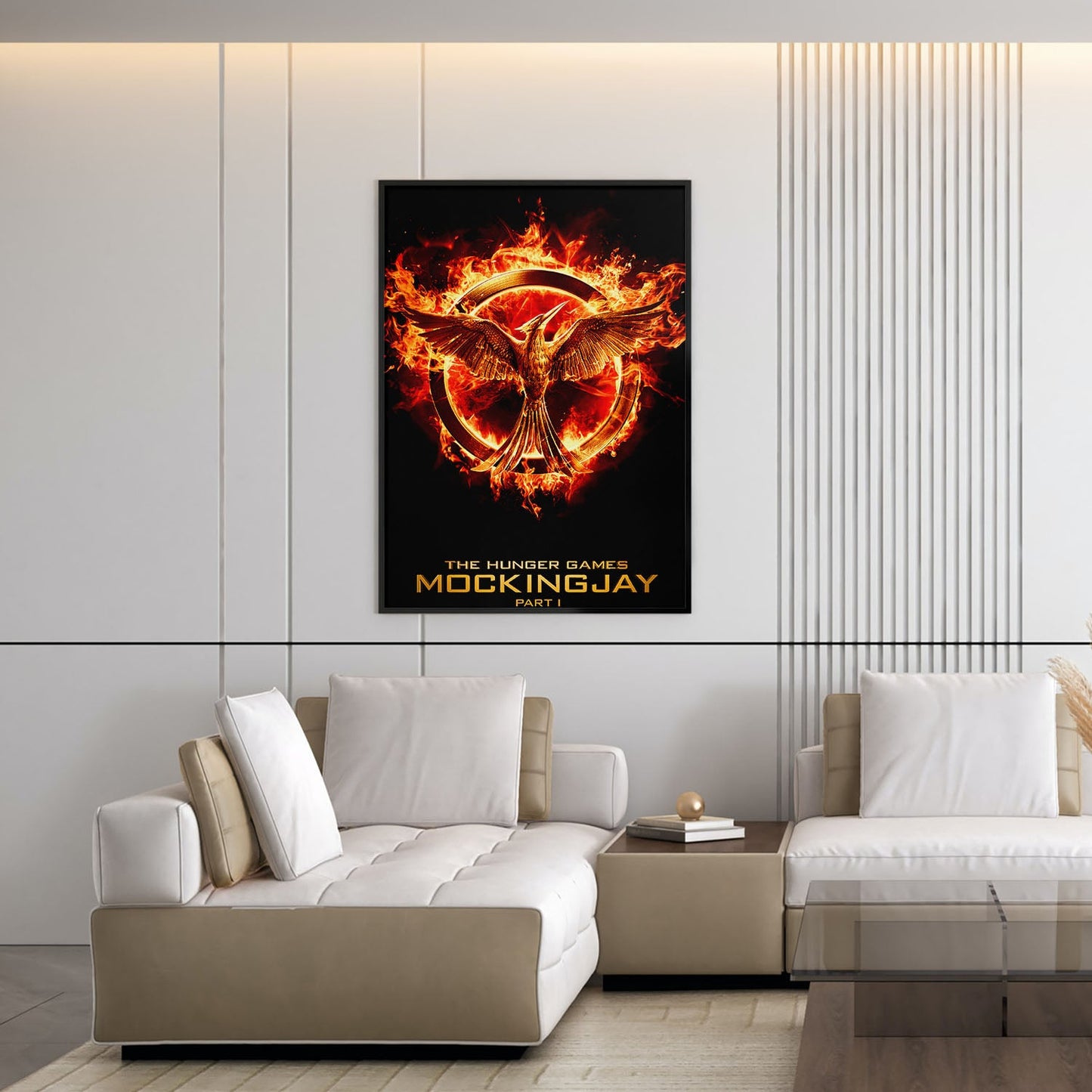 Flex Designs Poster The Hunger Games Mockingjay - Part 1 Minimalist 5 x 7" Home Goods - Movie 2014 Movie Poster