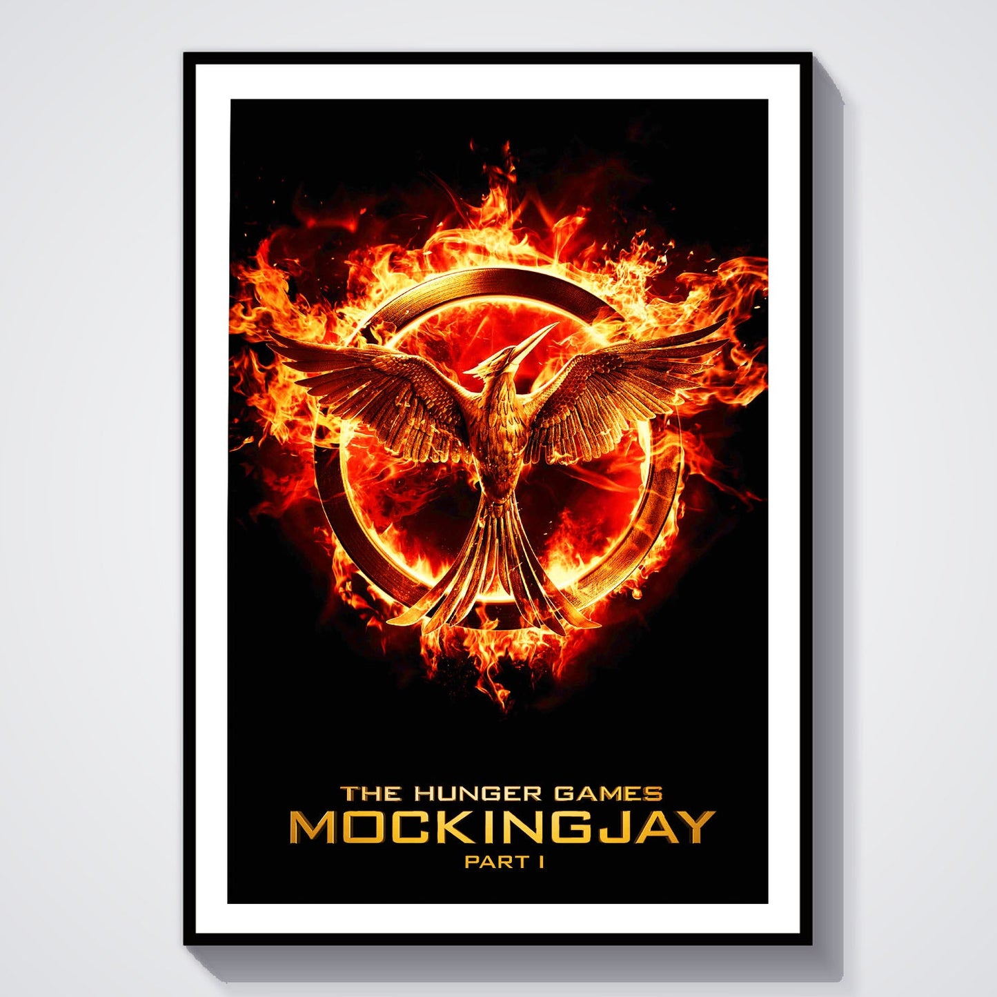Flex Designs Poster The Hunger Games Mockingjay - Part 1 Minimalist 8 x 10" Home Goods - Movie 2014 Movie Poster