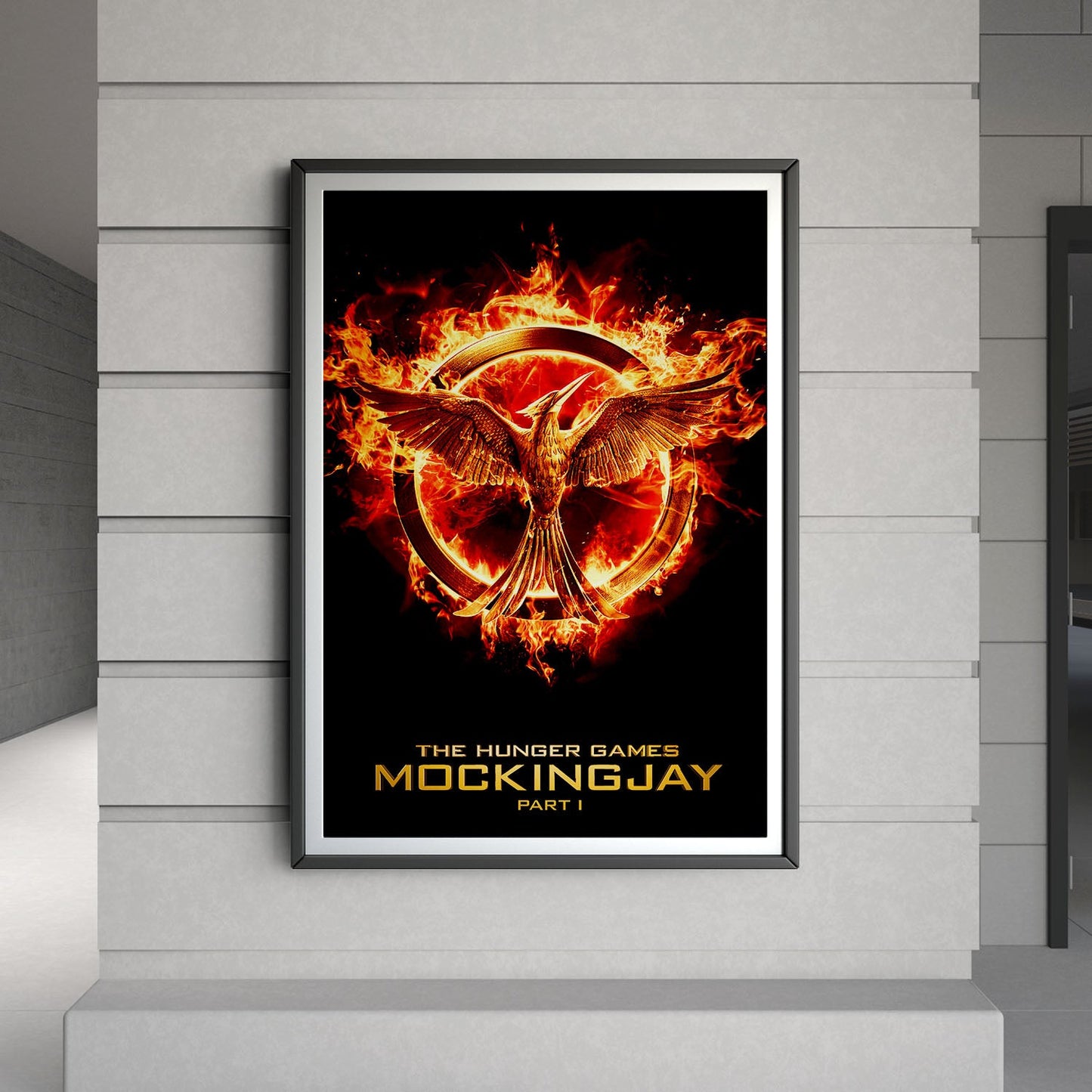 Flex Designs Poster The Hunger Games Mockingjay - Part 1 Minimalist 8 x 10" Home Goods - Movie 2014 Movie Poster