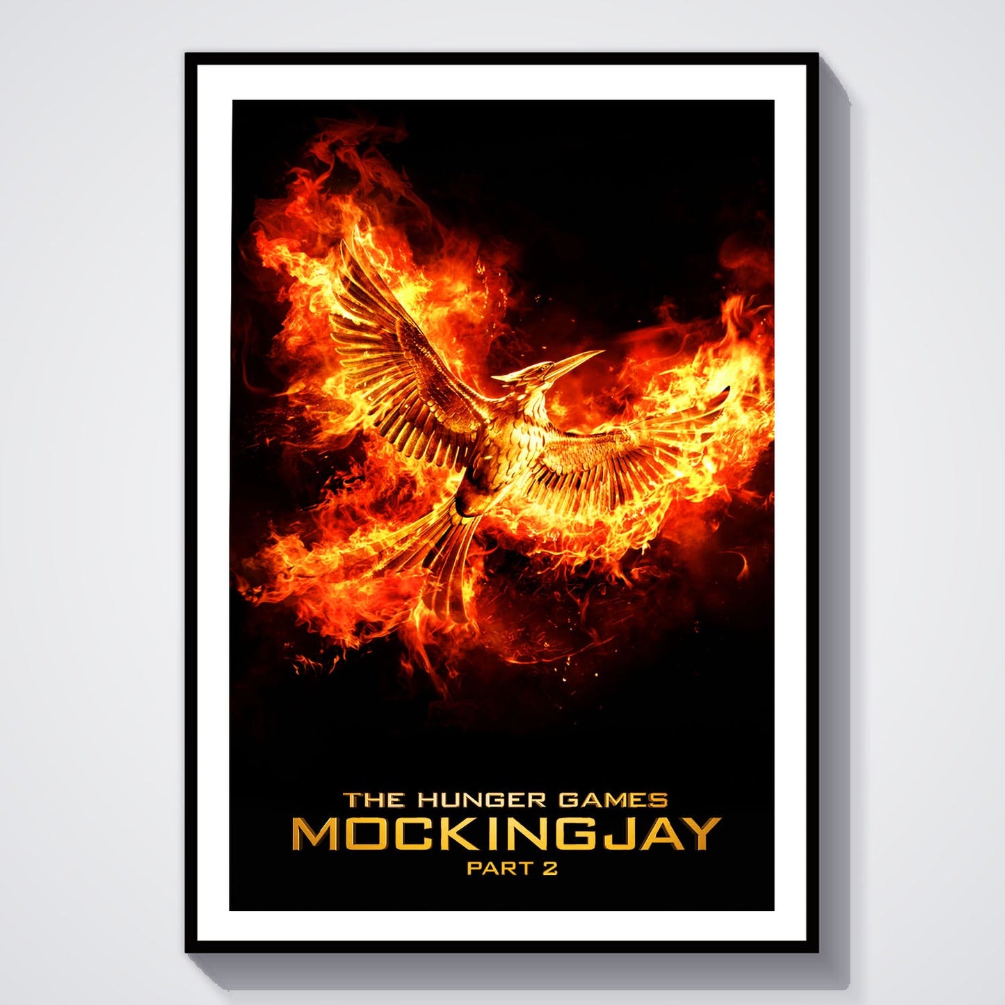 Flex Designs Poster The Hunger Games Mockingjay - Part 2 Minimalist 8 x 10" Home Goods - Movie 2015 Movie Poster