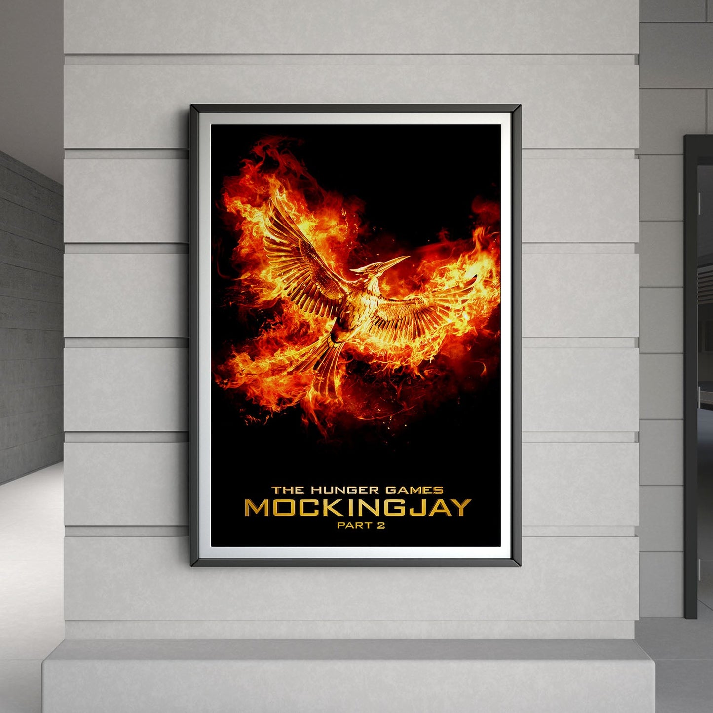 Flex Designs Poster The Hunger Games Mockingjay - Part 2 Minimalist 8 x 10" Home Goods - Movie 2015 Movie Poster
