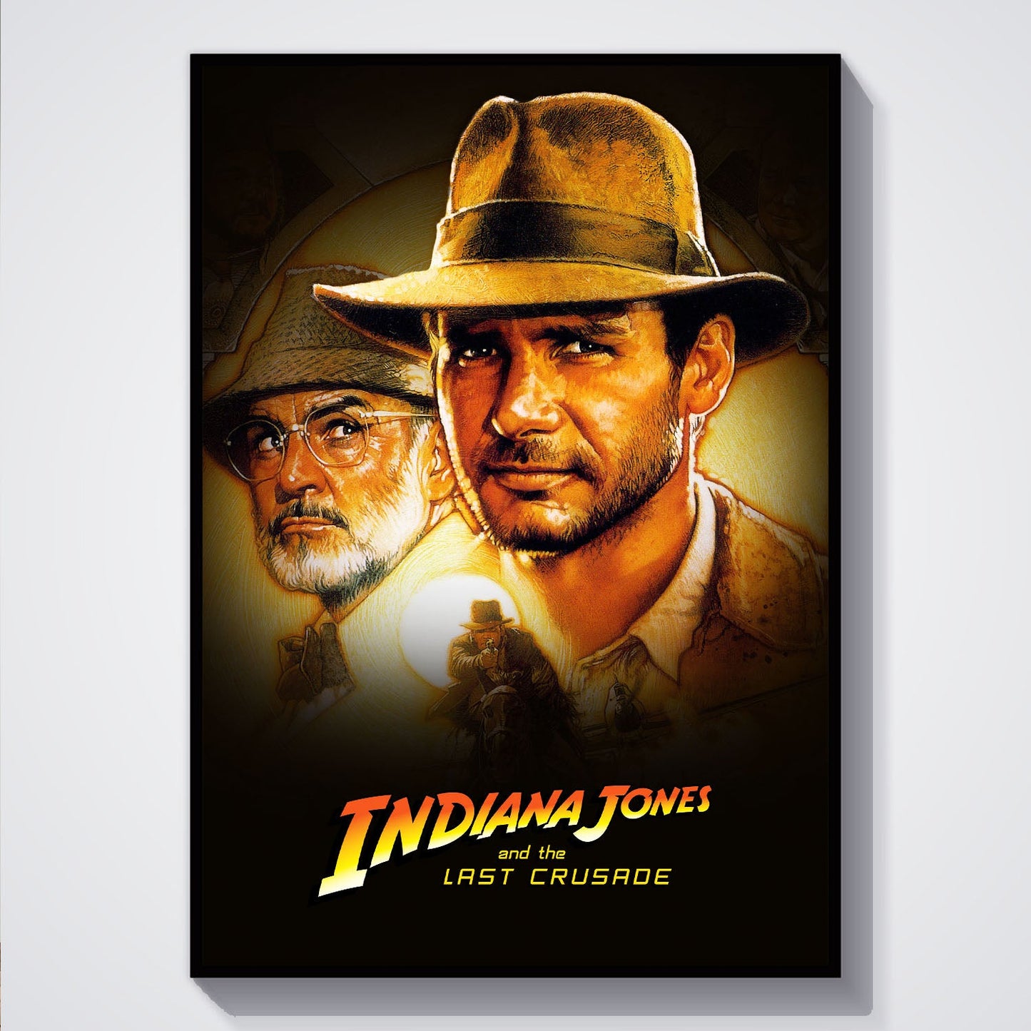 Flex Designs Poster Indiana Jones and the Last Crusade 5 x 7" Home Goods - Movie 1989 Movie Poster