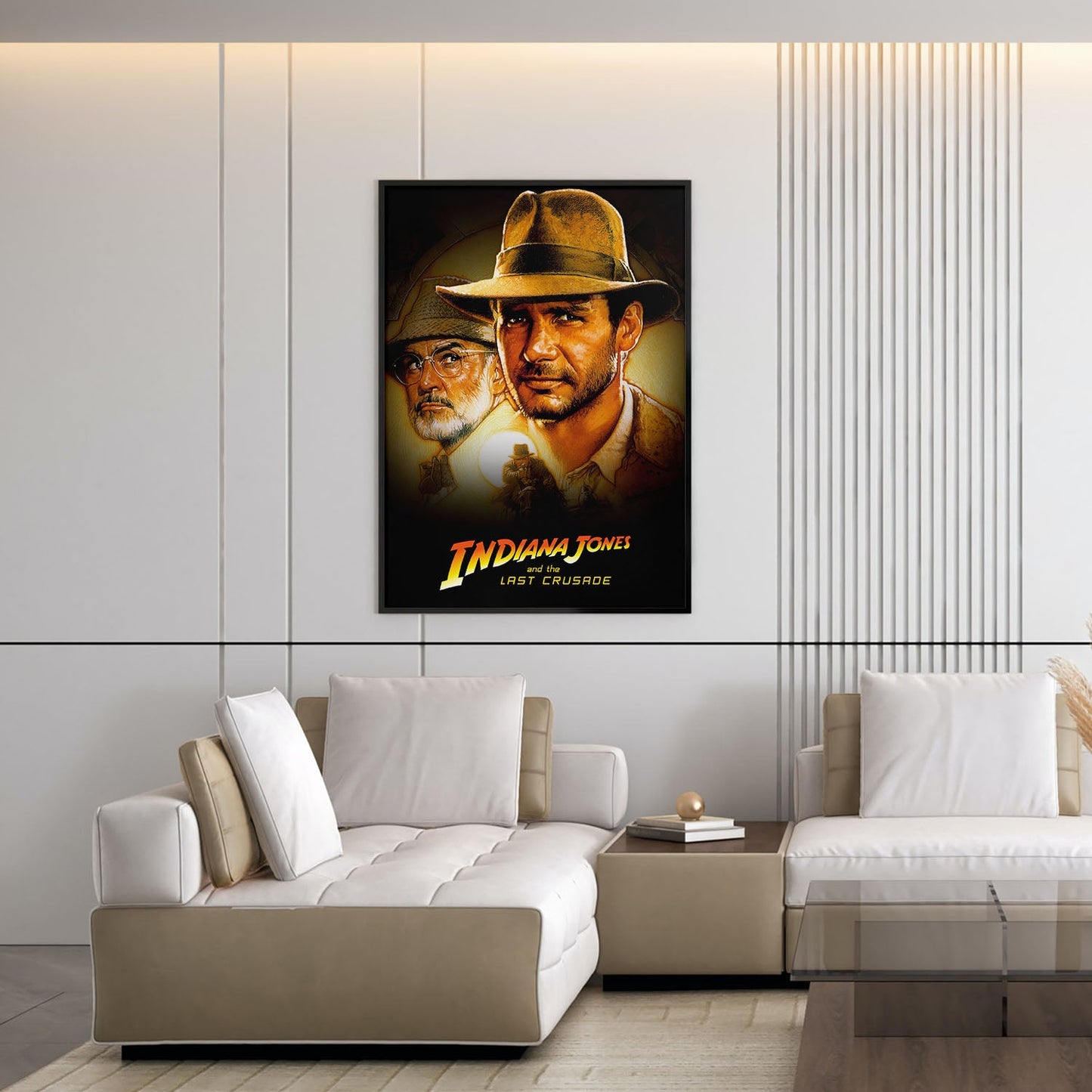 Flex Designs Poster Indiana Jones and the Last Crusade 5 x 7" Home Goods - Movie 1989 Movie Poster