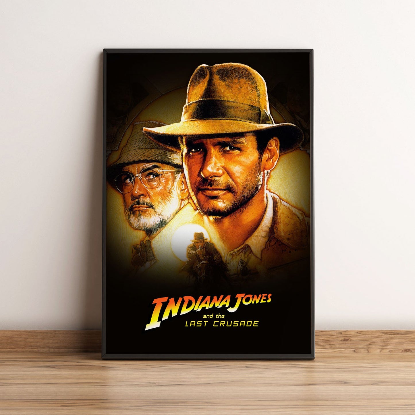 Flex Designs Poster Indiana Jones and the Last Crusade 5 x 7" Home Goods - Movie 1989 Movie Poster
