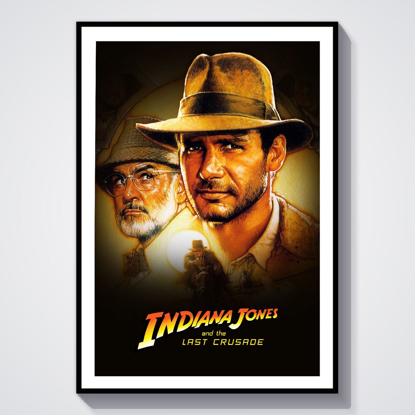 Flex Designs Poster Indiana Jones and the Last Crusade 8 x 10" Home Goods - Movie 1989 Movie Poster