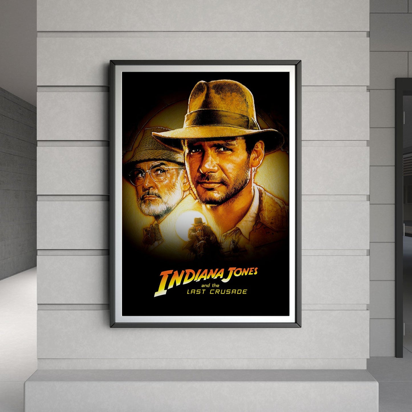 Flex Designs Poster Indiana Jones and the Last Crusade 8 x 10" Home Goods - Movie 1989 Movie Poster
