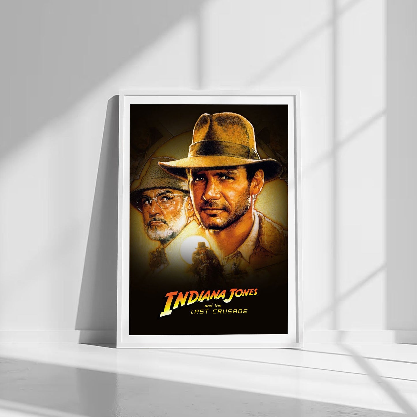 Flex Designs Poster Indiana Jones and the Last Crusade 8 x 10" Home Goods - Movie 1989 Movie Poster