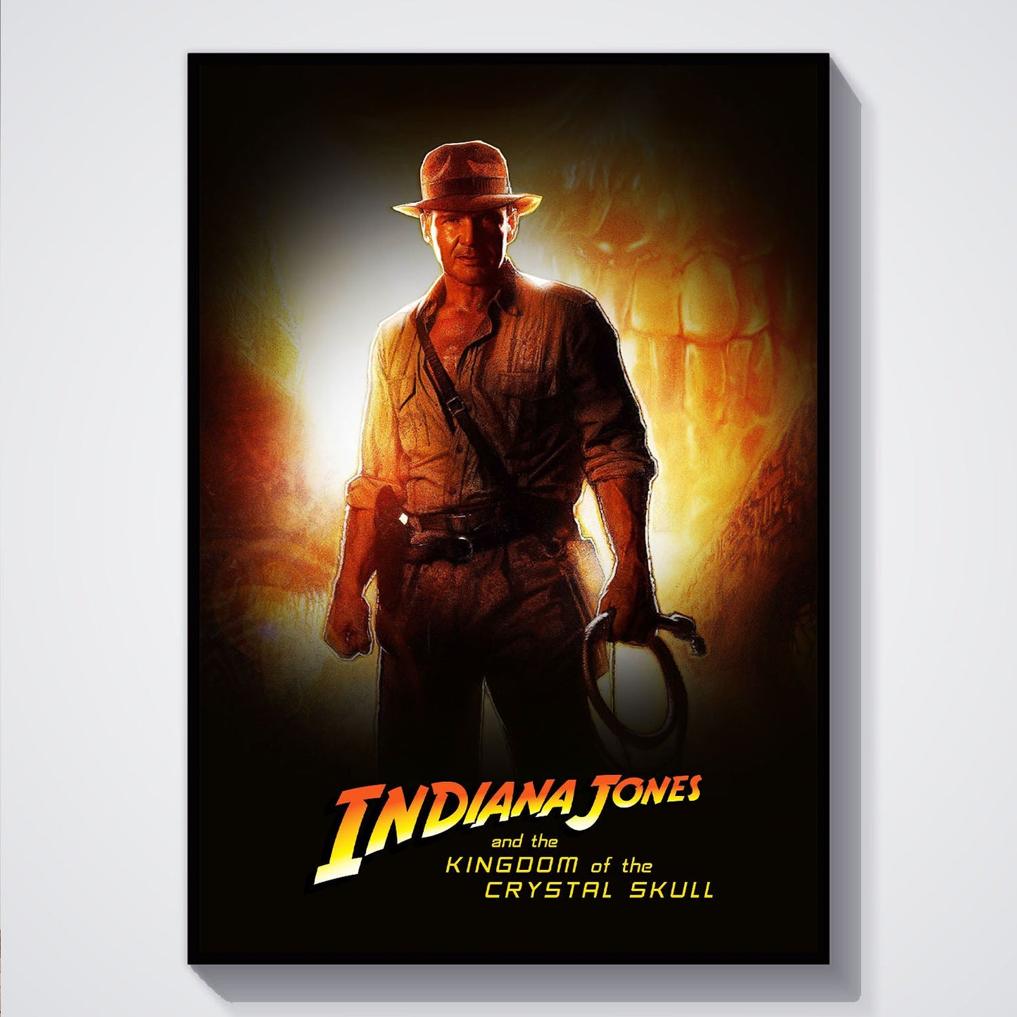 Flex Designs Poster Indiana Jones and the Kingdom of the Crystal Skull 5 x 7" Home Goods - Movie 2008 Movie Poster