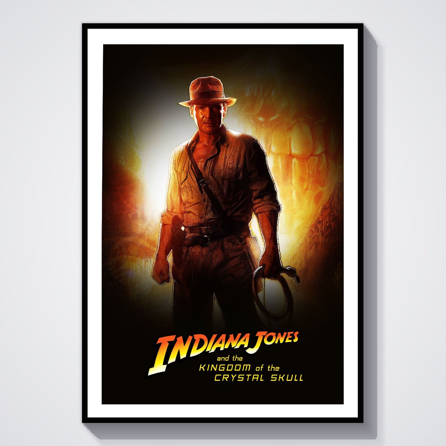 Flex Designs Poster Indiana Jones and the Kingdom of the Crystal Skull 8 x 10" Home Goods - Movie 2008 Movie Poster