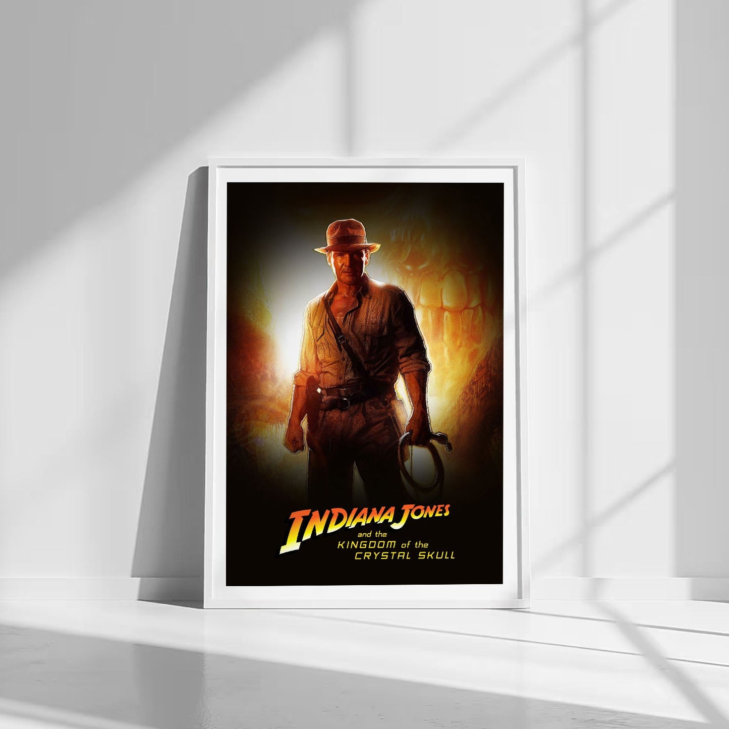 Flex Designs Poster Indiana Jones and the Kingdom of the Crystal Skull 8 x 10" Home Goods - Movie 2008 Movie Poster