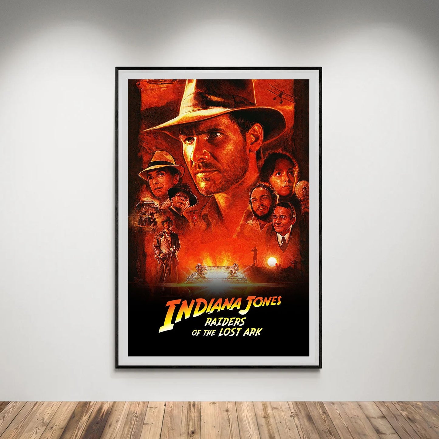Flex Designs Poster Indiana Jones Raiders of the Lost Ark Classic 5 x 7" Home Goods - Movie 1981 Movie Poster