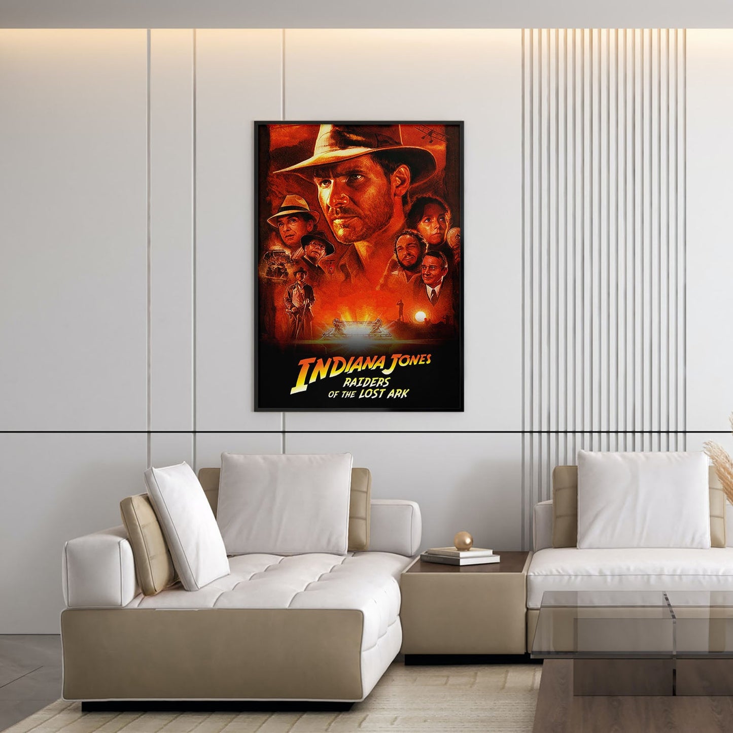 Flex Designs Poster Indiana Jones Raiders of the Lost Ark Classic 5 x 7" Home Goods - Movie 1981 Movie Poster