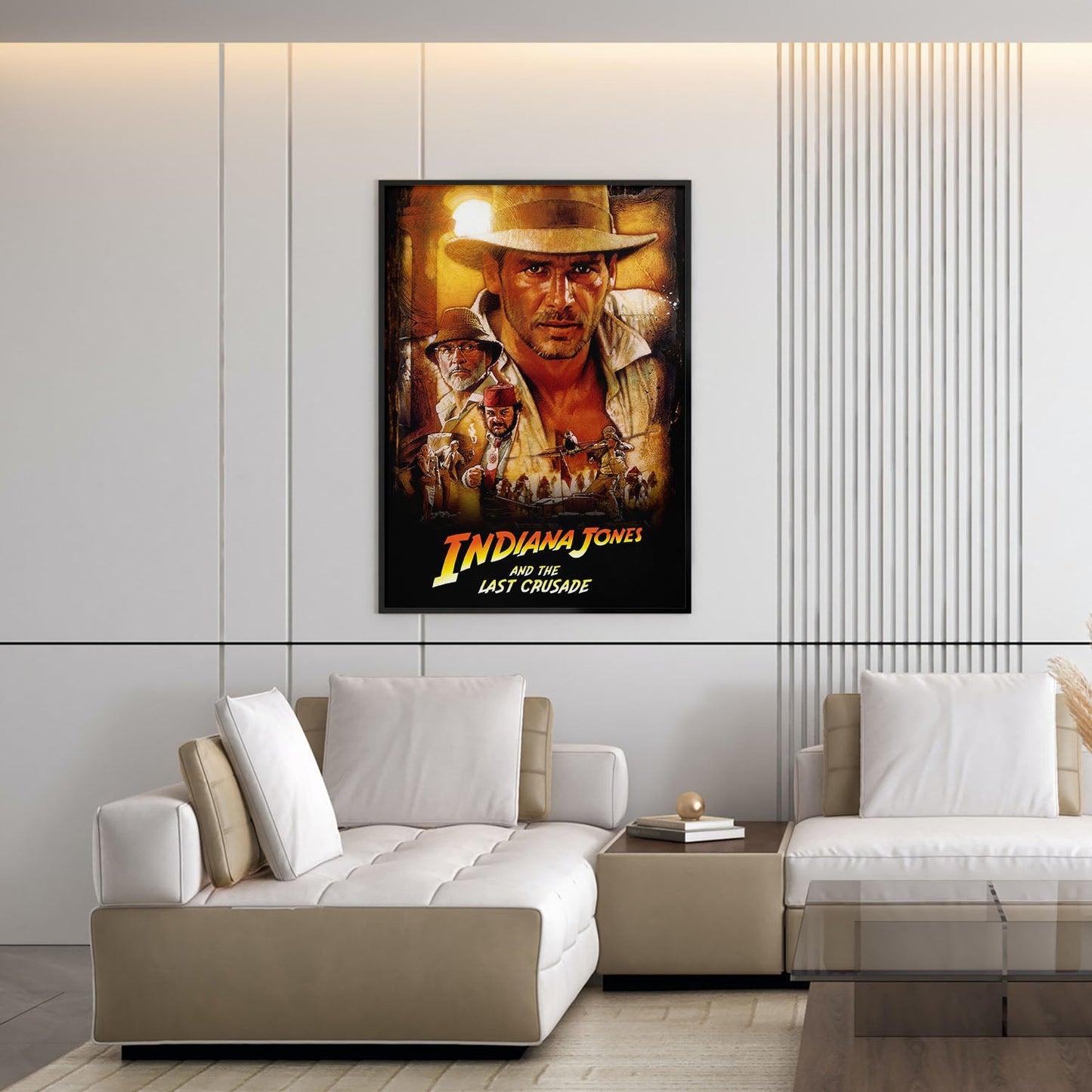 Flex Designs Poster Indiana Jones and the Last Crusade Classic 5 x 7" Home Goods - Movie 1989 Movie Poster