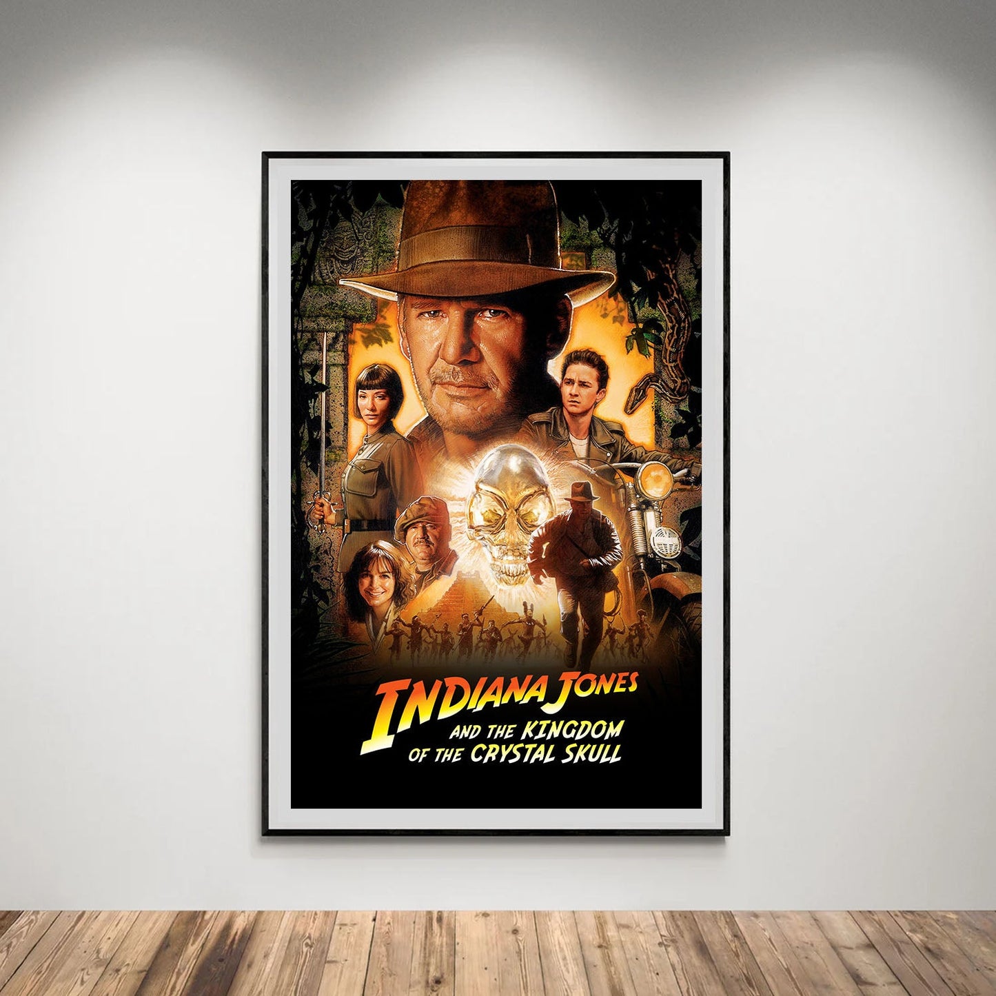 Flex Designs Poster Indiana Jones and the Kingdom of the Crystal Skull Classic 5 x 7" Home Goods - Movie 2008 Movie Poster