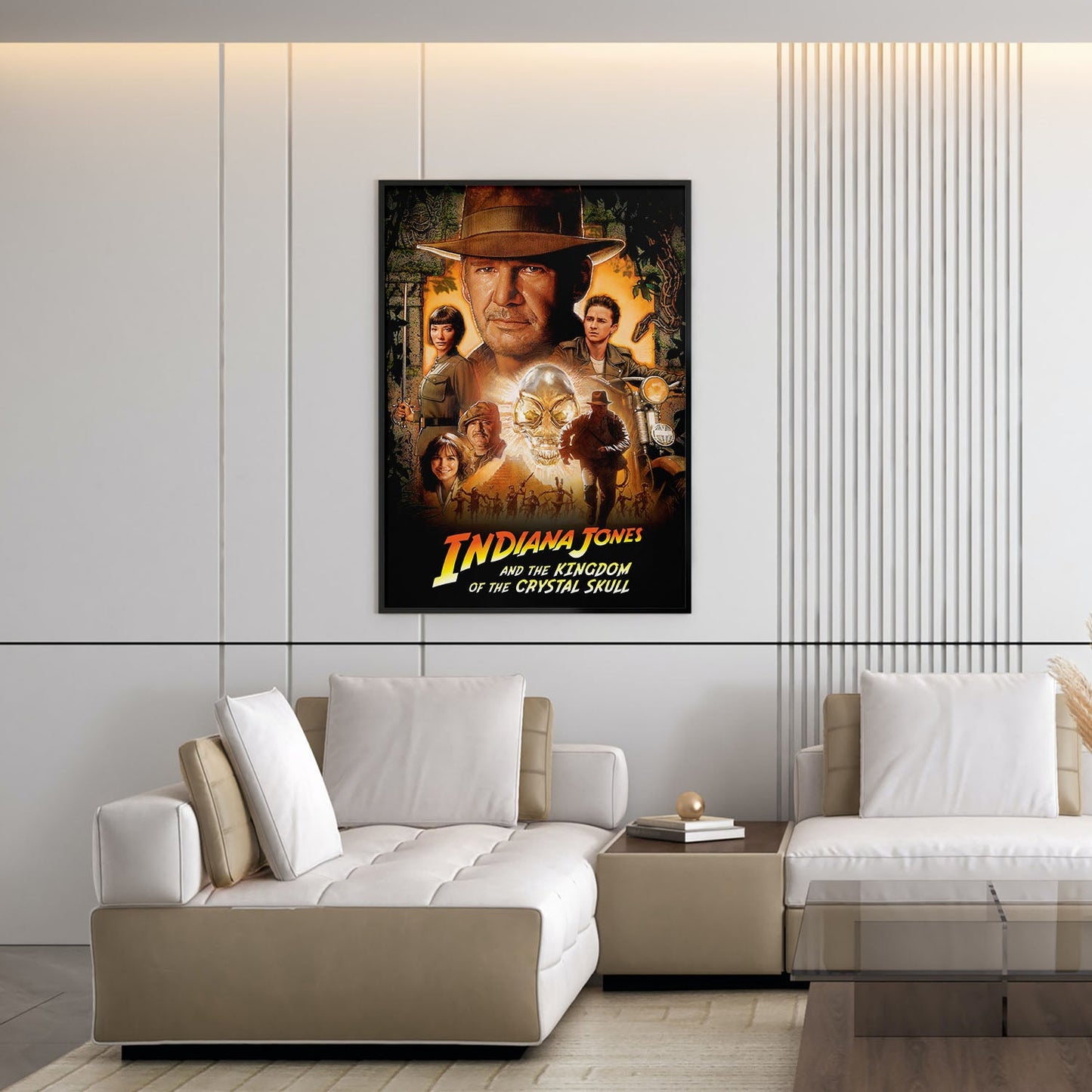 Flex Designs Poster Indiana Jones and the Kingdom of the Crystal Skull Classic 5 x 7" Home Goods - Movie 2008 Movie Poster
