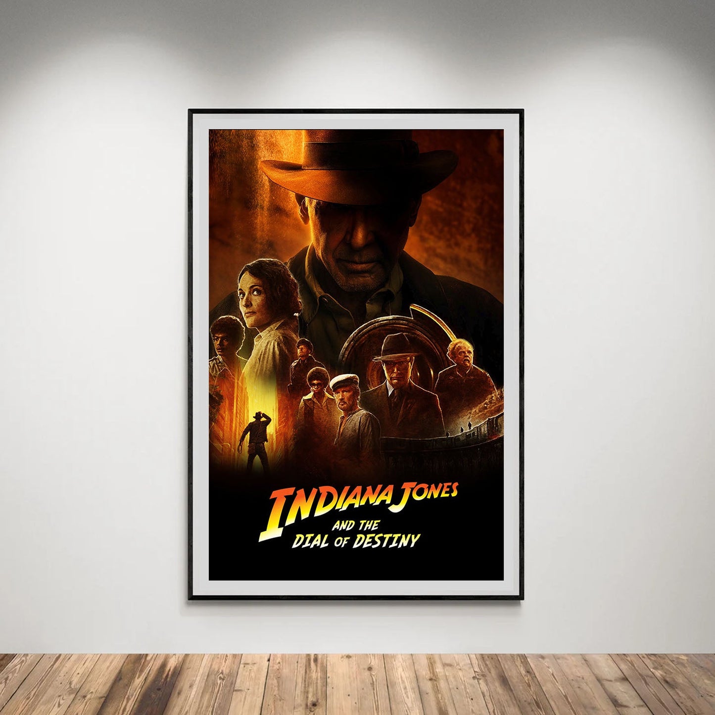Flex Designs Poster Indiana Jones and the Dial of Destiny Classic 5 x 7" Home Goods - Movie 2023 Movie Poster