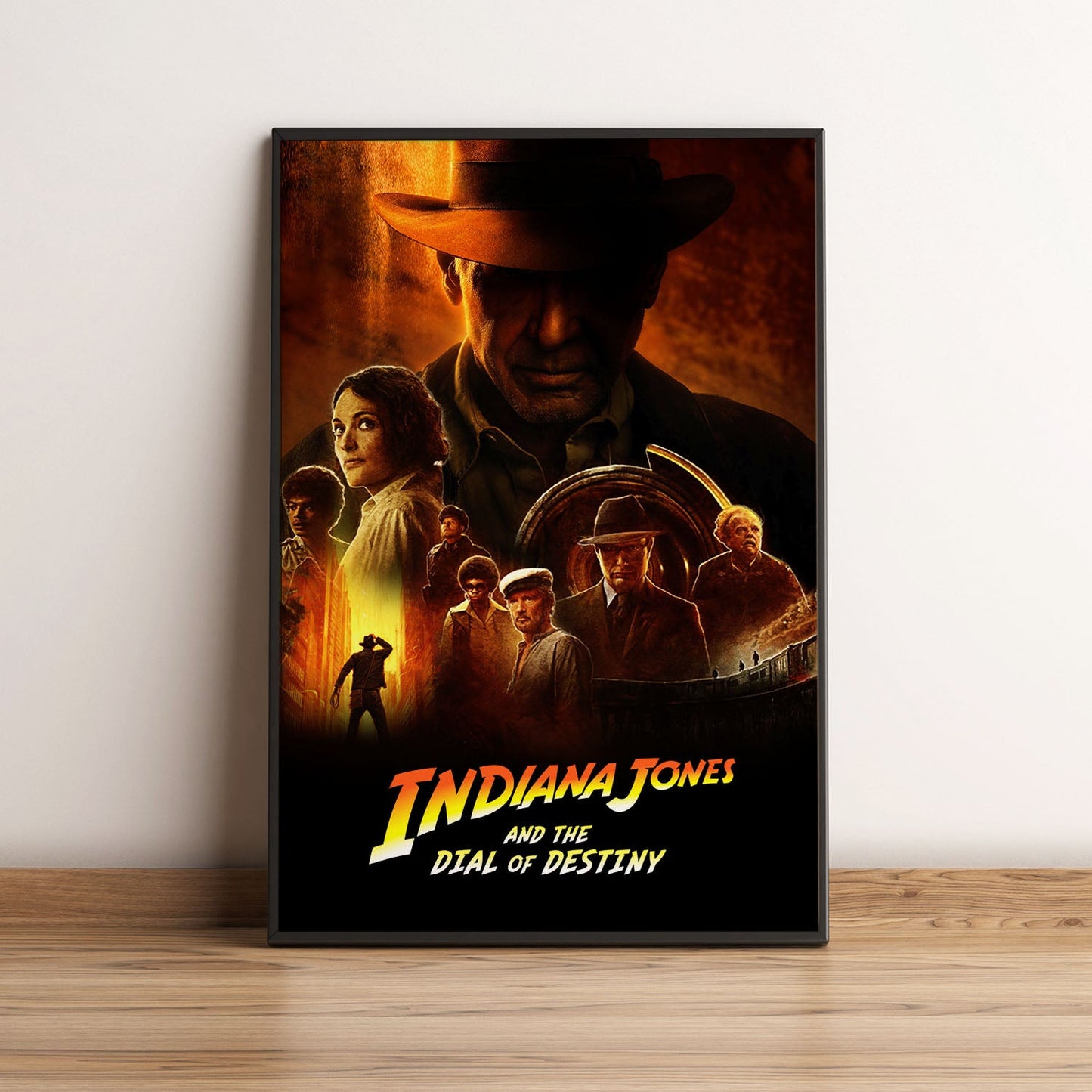 Flex Designs Poster Indiana Jones and the Dial of Destiny Classic 5 x 7" Home Goods - Movie 2023 Movie Poster