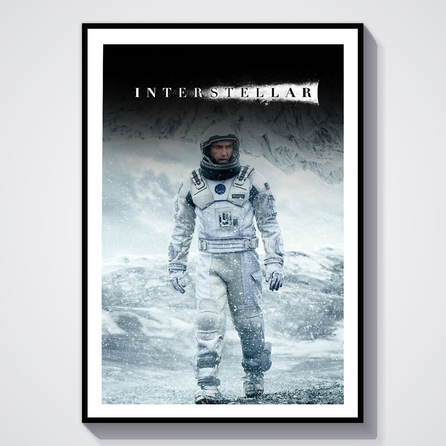 Flex Designs Poster Interstellar 8 x 10" Home Goods - Movie 2014 Movie Poster