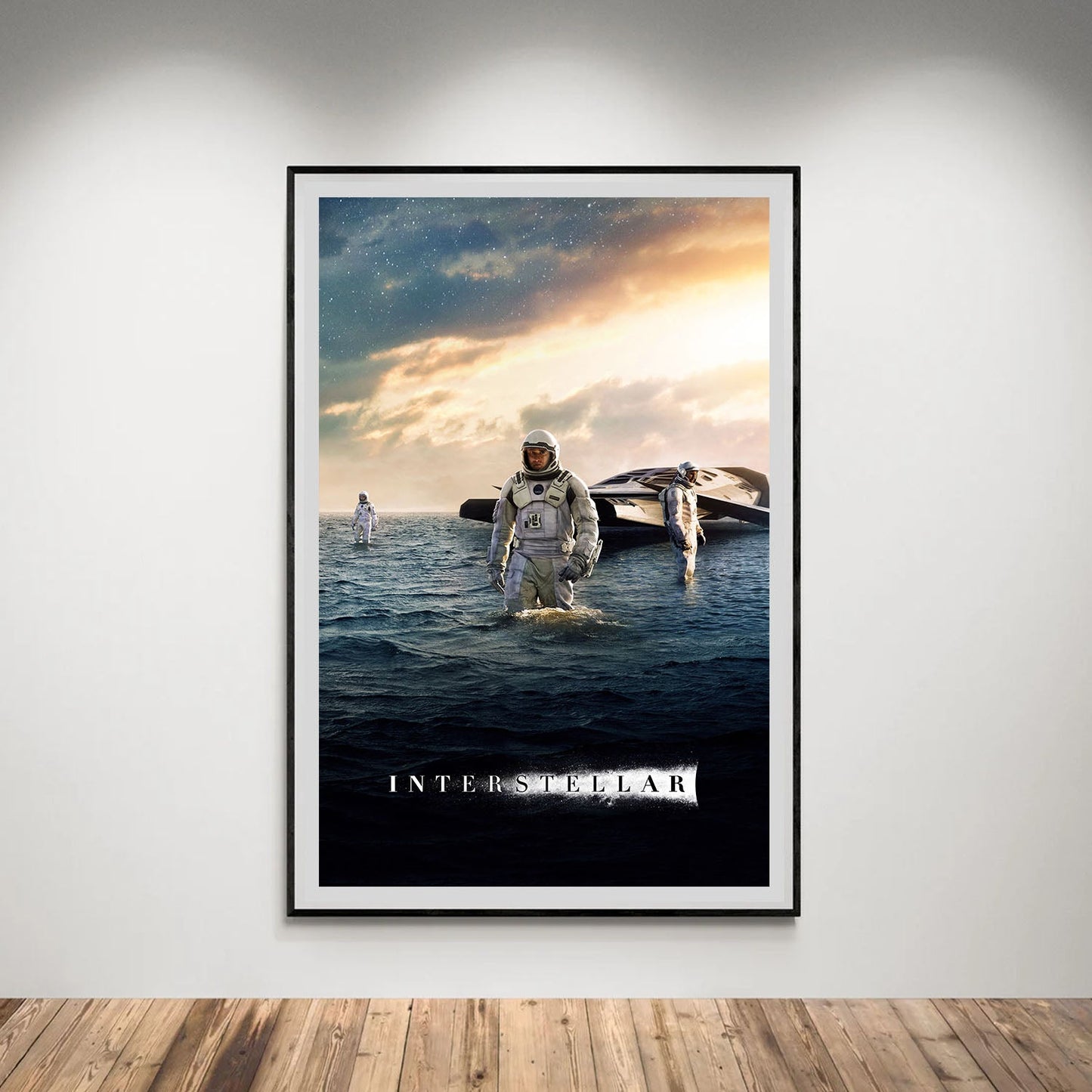 Flex Designs Poster Interstellar Cinematic 5 x 7" Home Goods - Movie 2014 Movie Poster