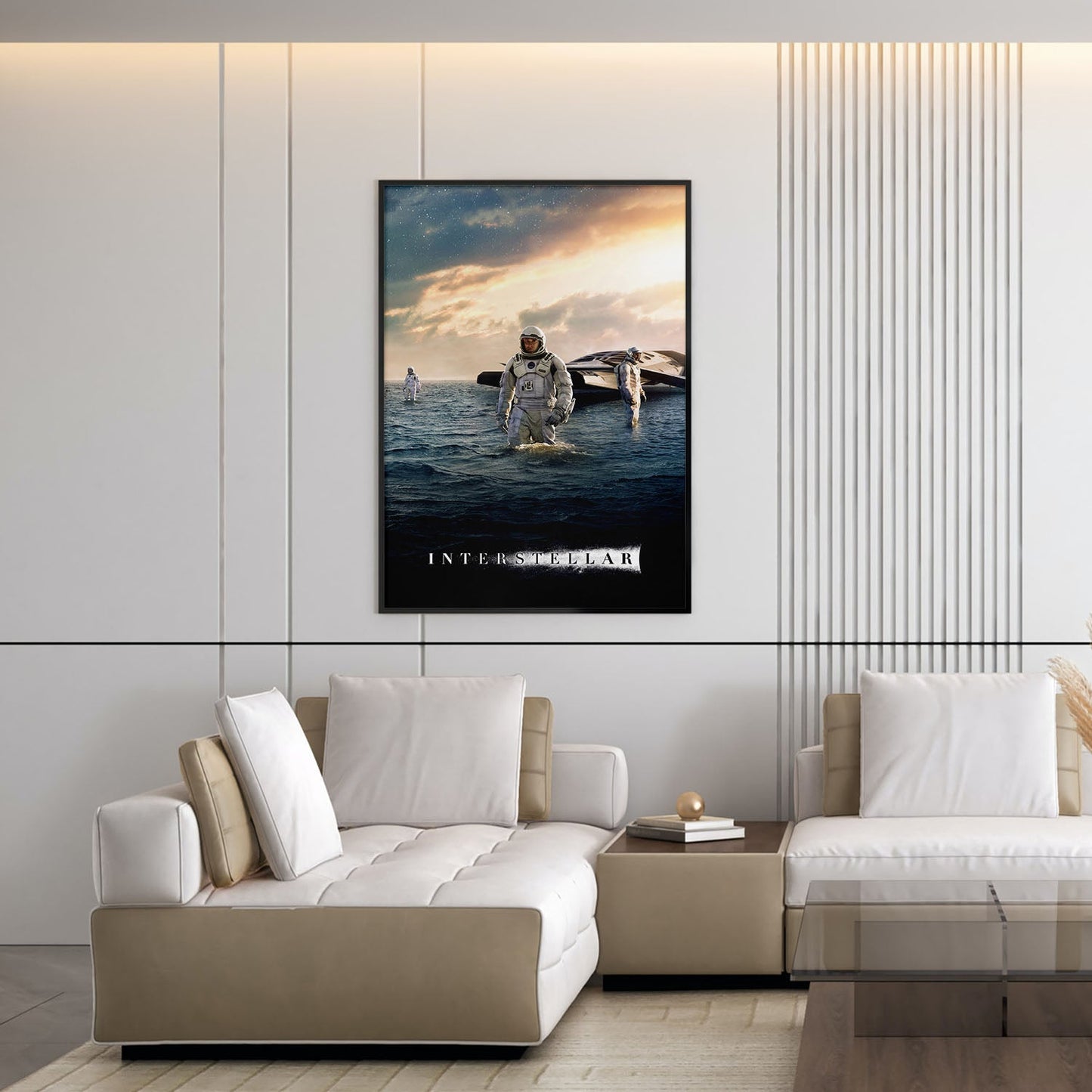 Flex Designs Poster Interstellar Cinematic 5 x 7" Home Goods - Movie 2014 Movie Poster