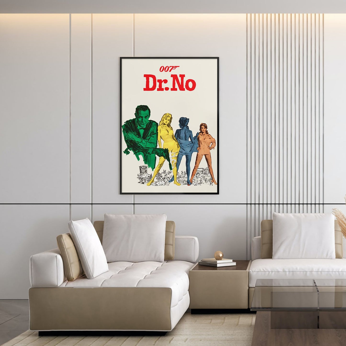 Flex Designs Poster Dr No 5 x 7" Home Goods - Movie 1962 Movie Poster
