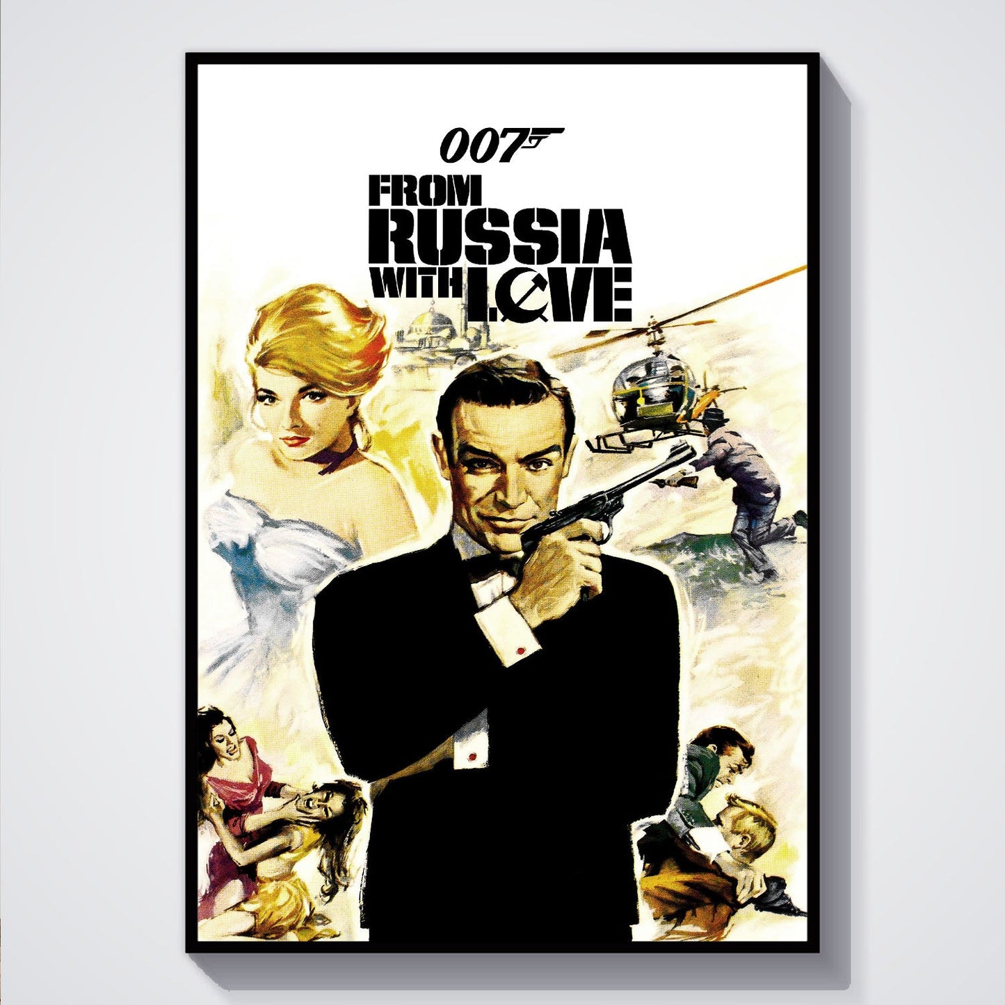 Flex Designs Poster From Russia with Love 5 x 7" Home Goods - Movie 1963 Movie Poster