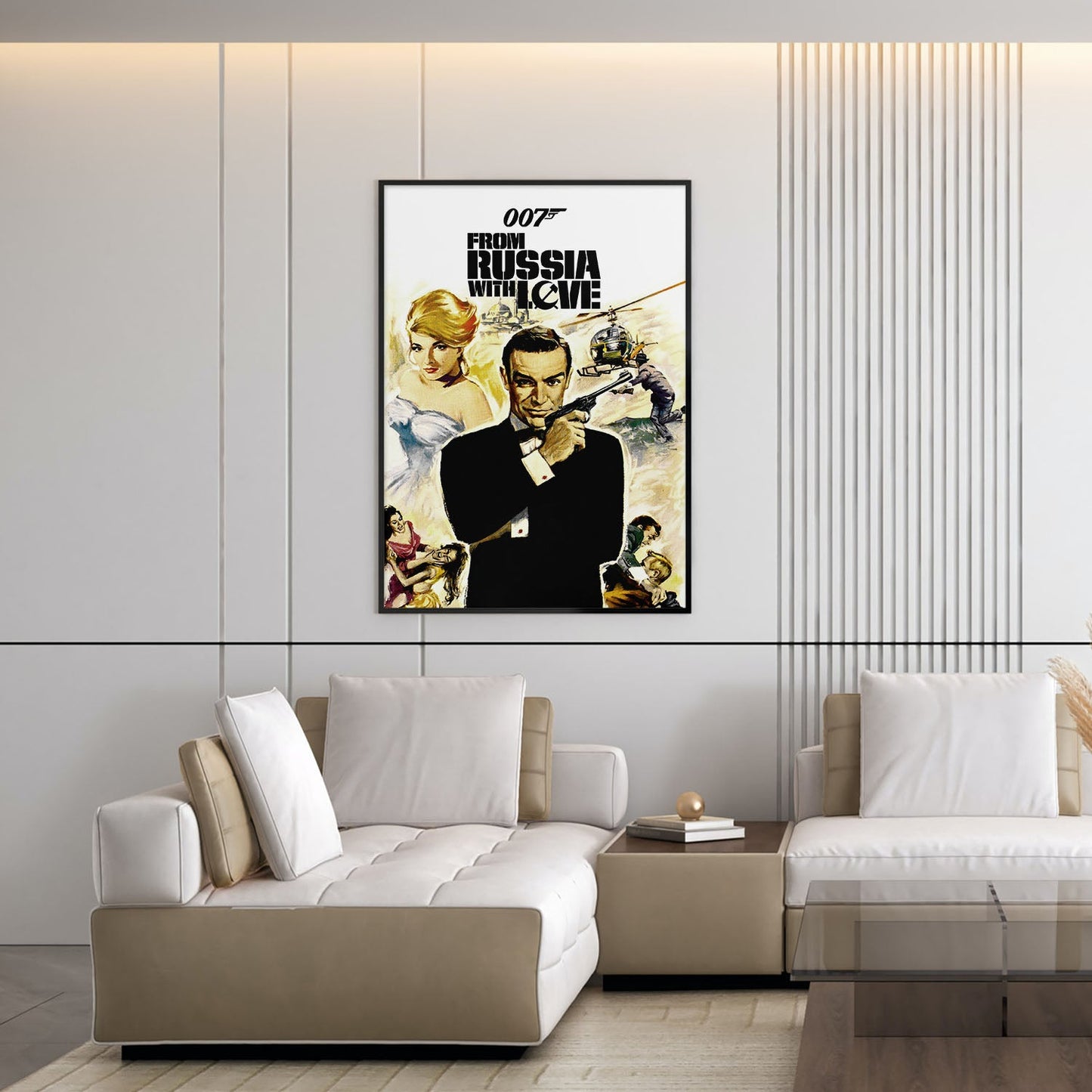 Flex Designs Poster From Russia with Love 5 x 7" Home Goods - Movie 1963 Movie Poster