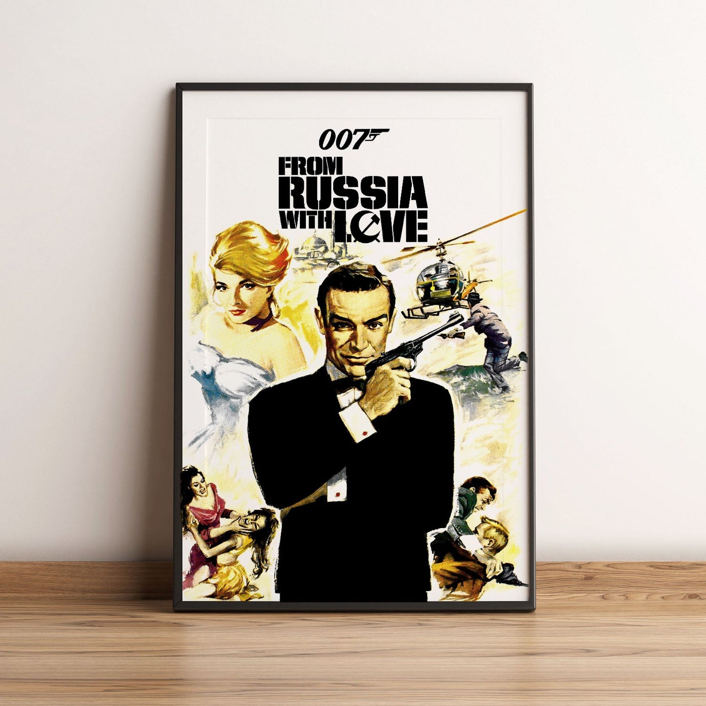 Flex Designs Poster From Russia with Love 5 x 7" Home Goods - Movie 1963 Movie Poster